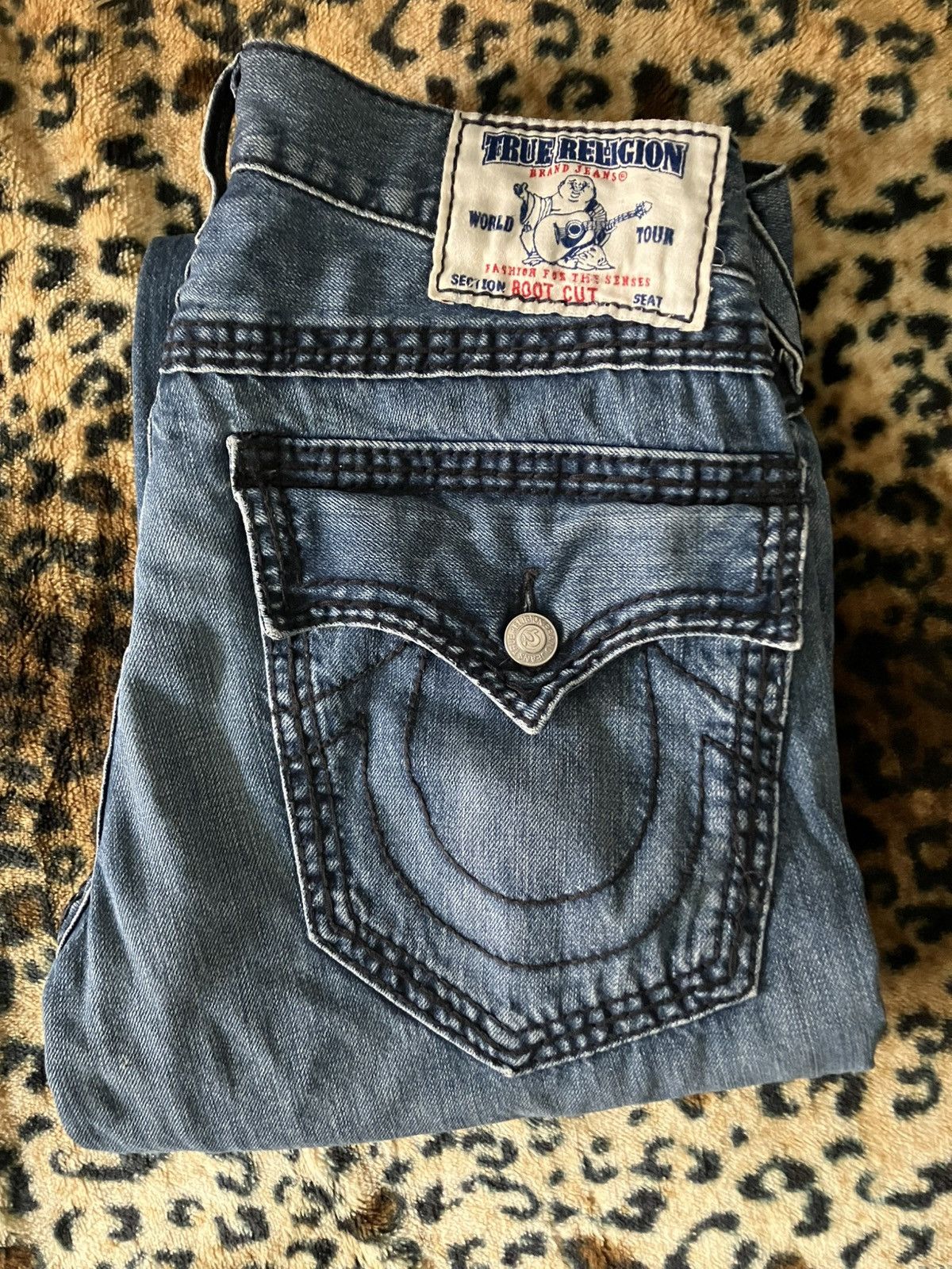 True Religion True Religion W33 Boot Cut Triple Stich Size US 33 - 1 Thumbnail