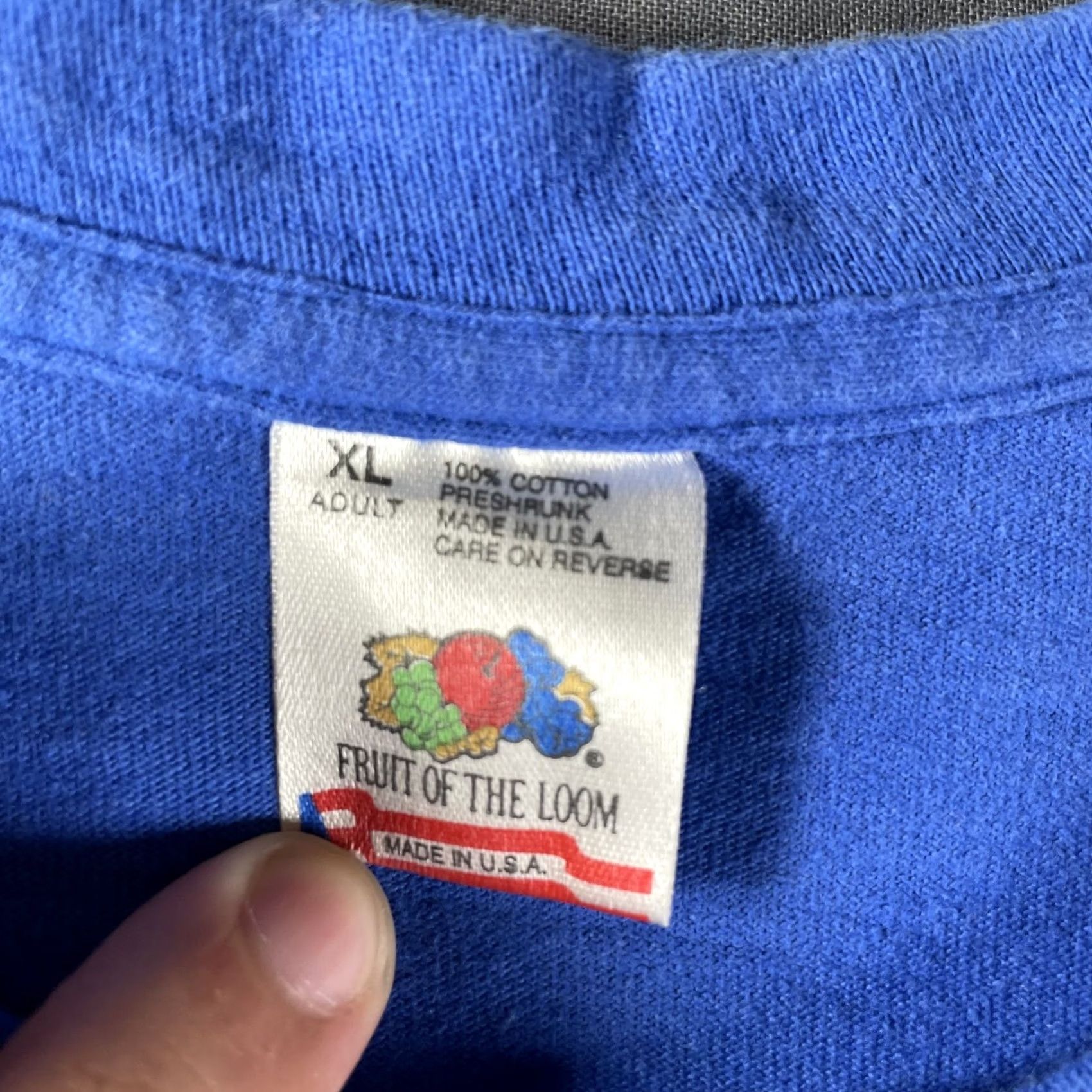 Fruit Of The Loom VINTAGE Superman Shirt Mens XL Blue Lois & Clark Promo tee DC Comics TV Show 90s Size US XL / EU 56 / 4 - 3 Thumbnail