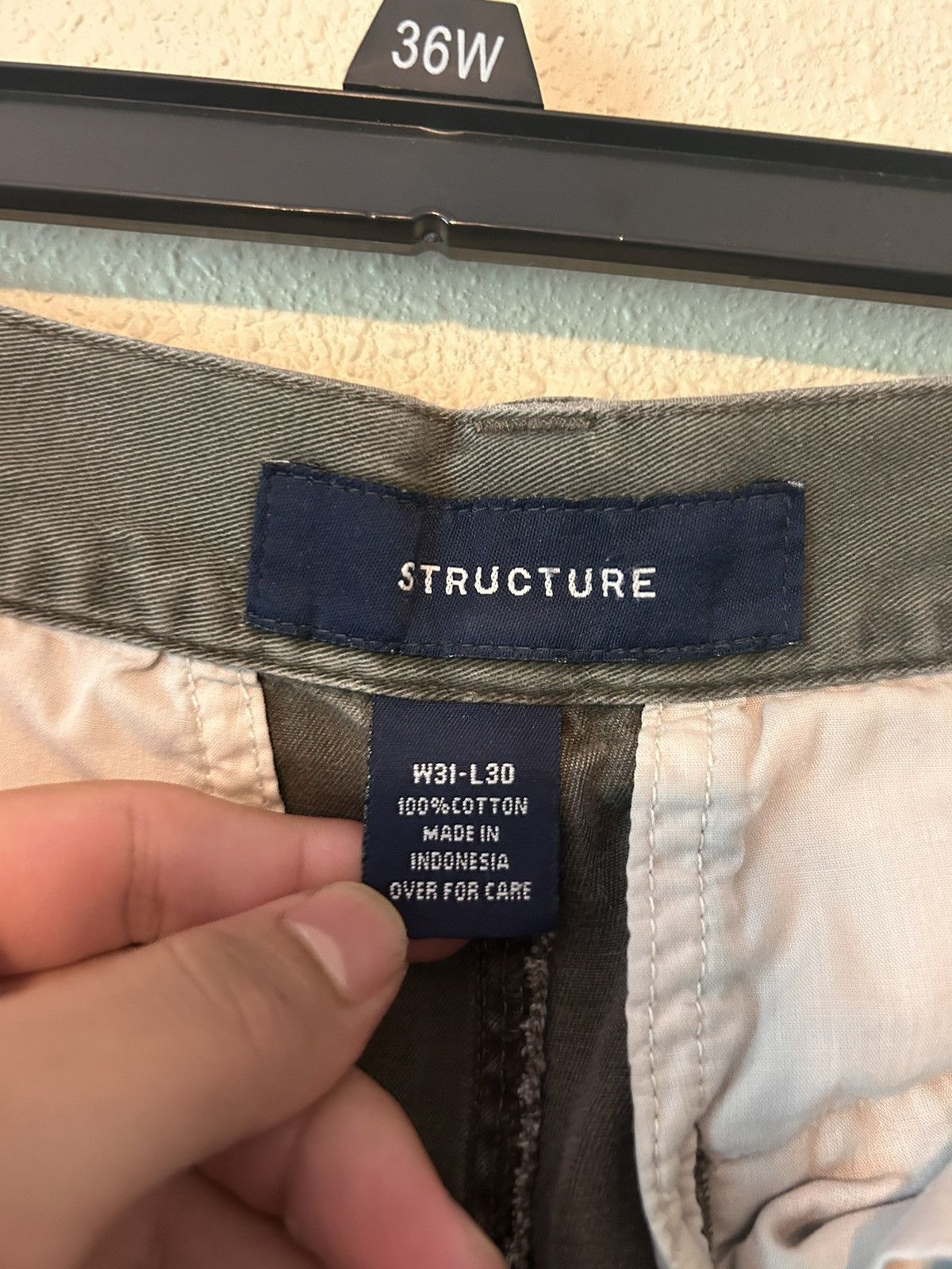 Structure × Vintage Vintage Cargo Pants Size US 30 / EU 46 - 7 Thumbnail