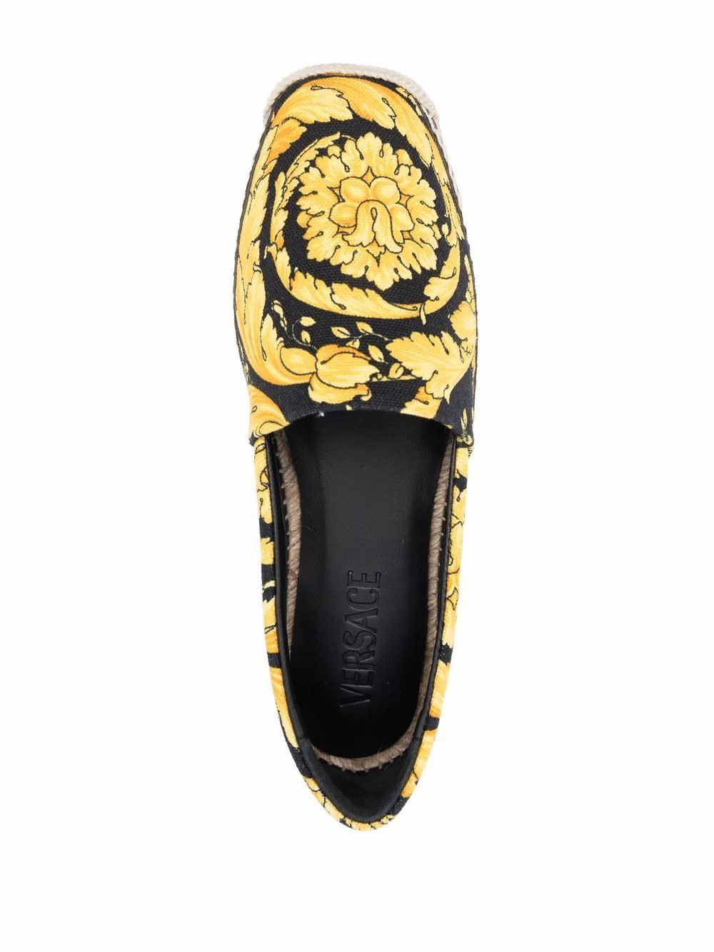 Versace os11x0624 Barocco-Print Espadrilles in Multicolor Size US 5.5 / IT 35.5 - 4 Thumbnail