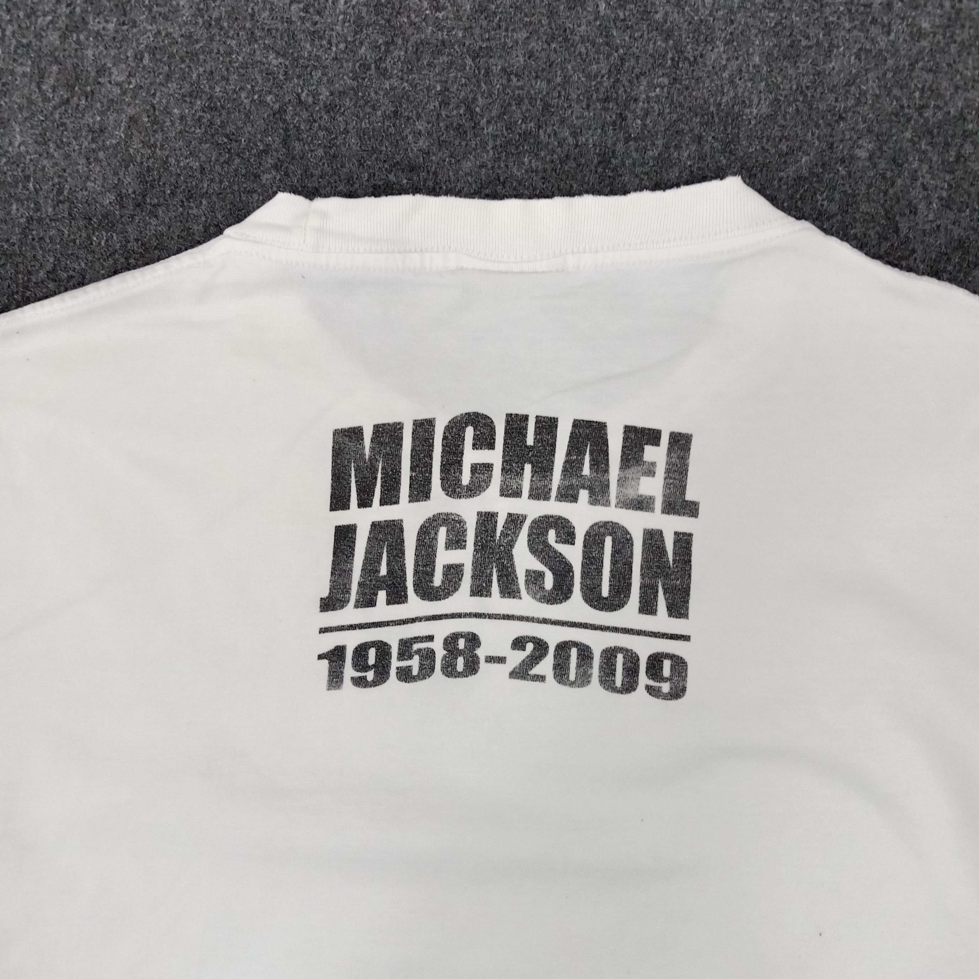 Band Tees × Michael Jackson × Vintage Michael Jackson American Singer-Songwriter and Dancer Tshirt Size US L / EU 52-54 / 3 - 7 Thumbnail