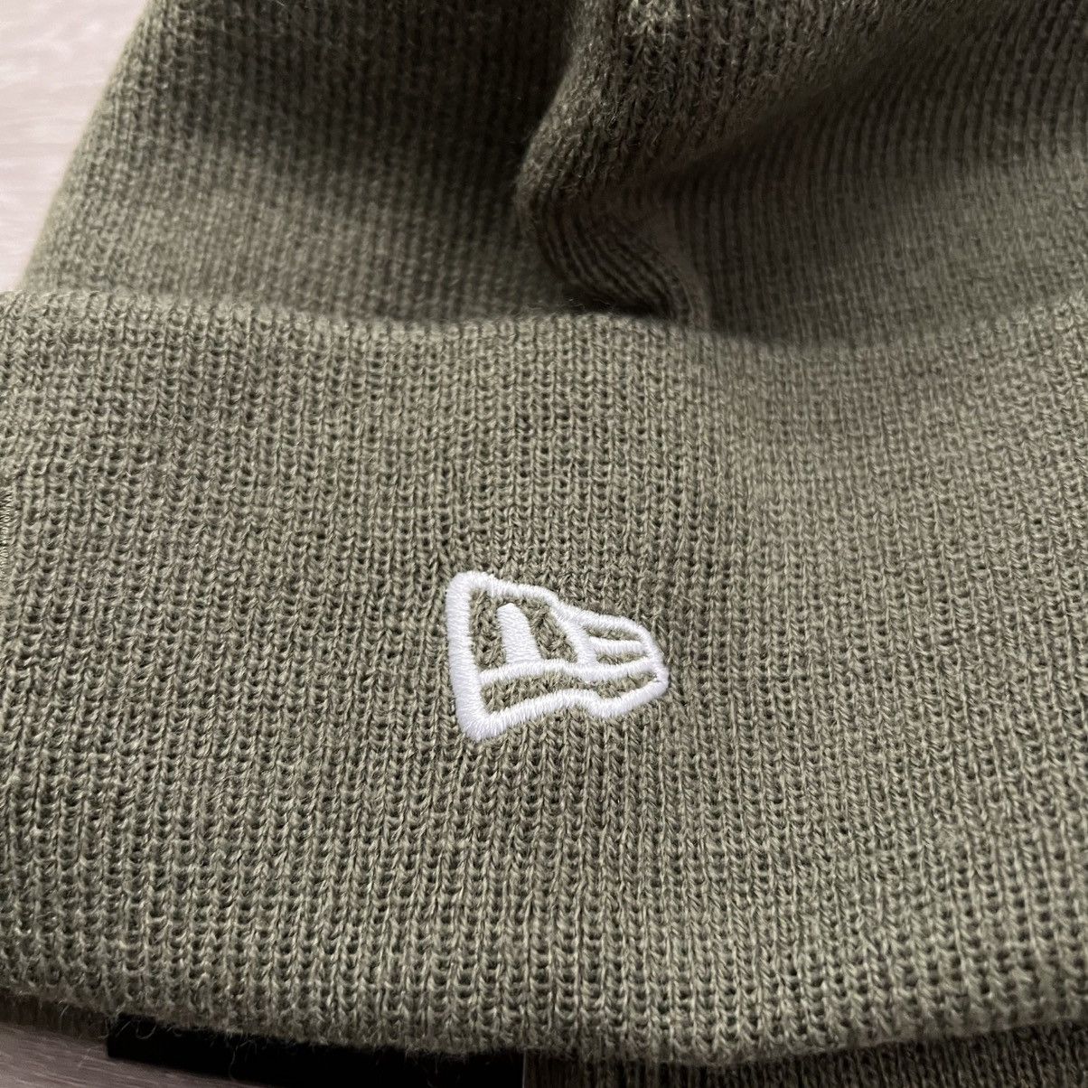 New Era × Supreme Supreme New Era Box Logo Beanie FW25 Olive Size ONE SIZE - 3 Thumbnail