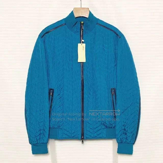 Brioni Brioni Solid-color Stand Collar Zip Jacket Size US XL / EU 56 / 4 - 1 Thumbnail
