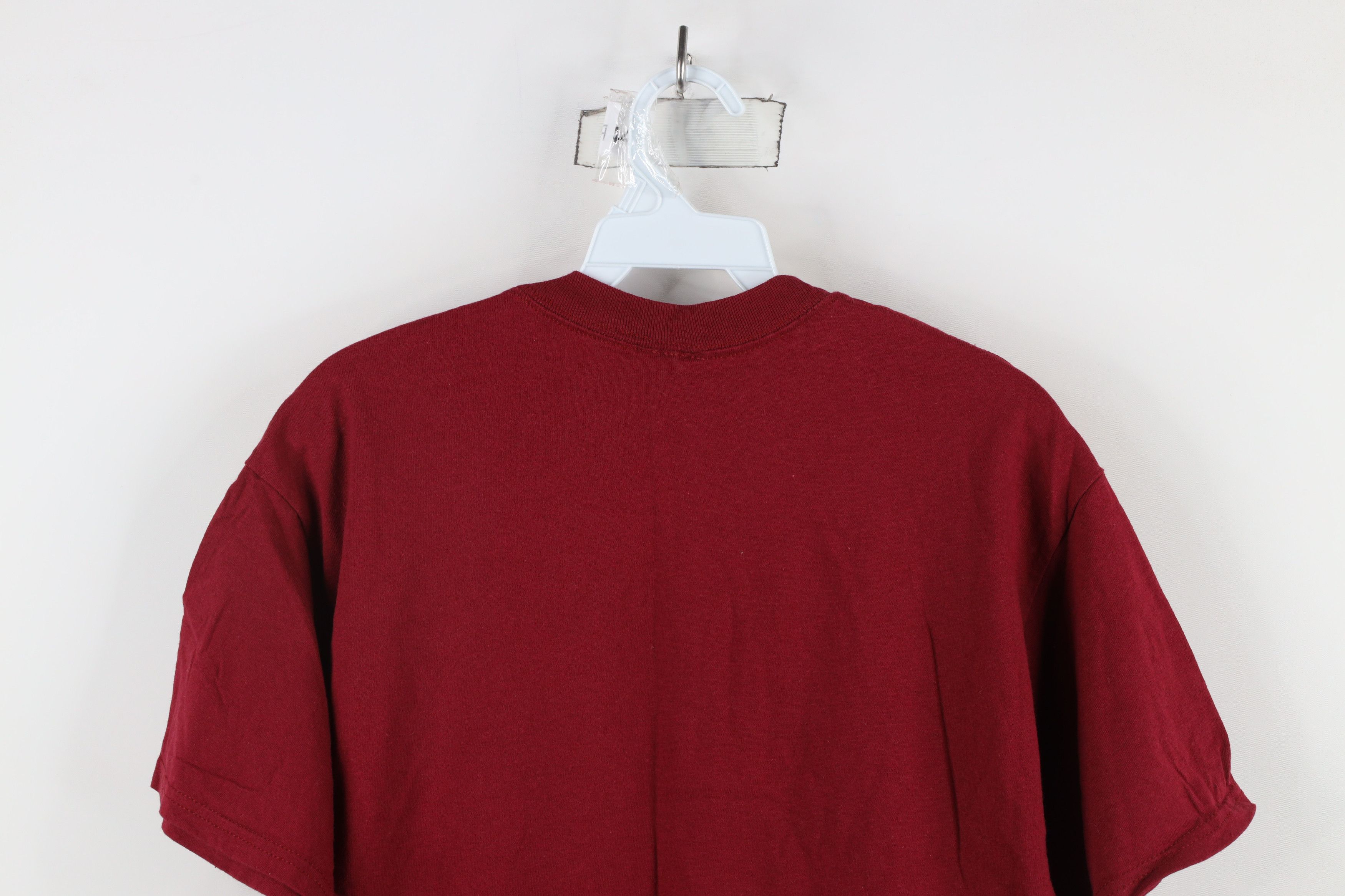 Vintage Vintage 90s Streetewar Basketball Is Life T-Shirt Red Cotton Size US S / EU 44-46 / 1 - 9 Thumbnail
