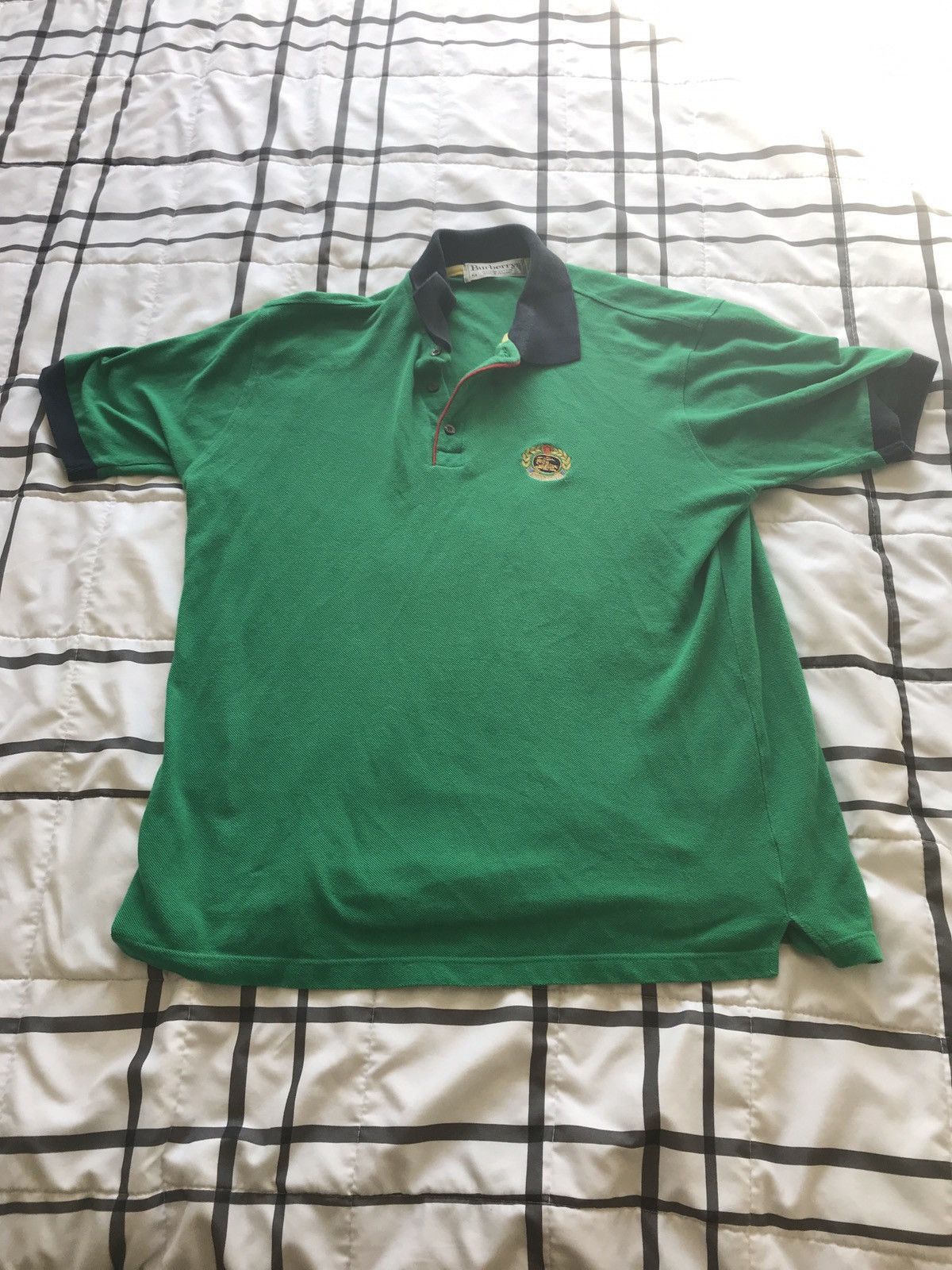 Burberry Brand Burberry T Shirt Green Burberry Boys Dark Moss Kids