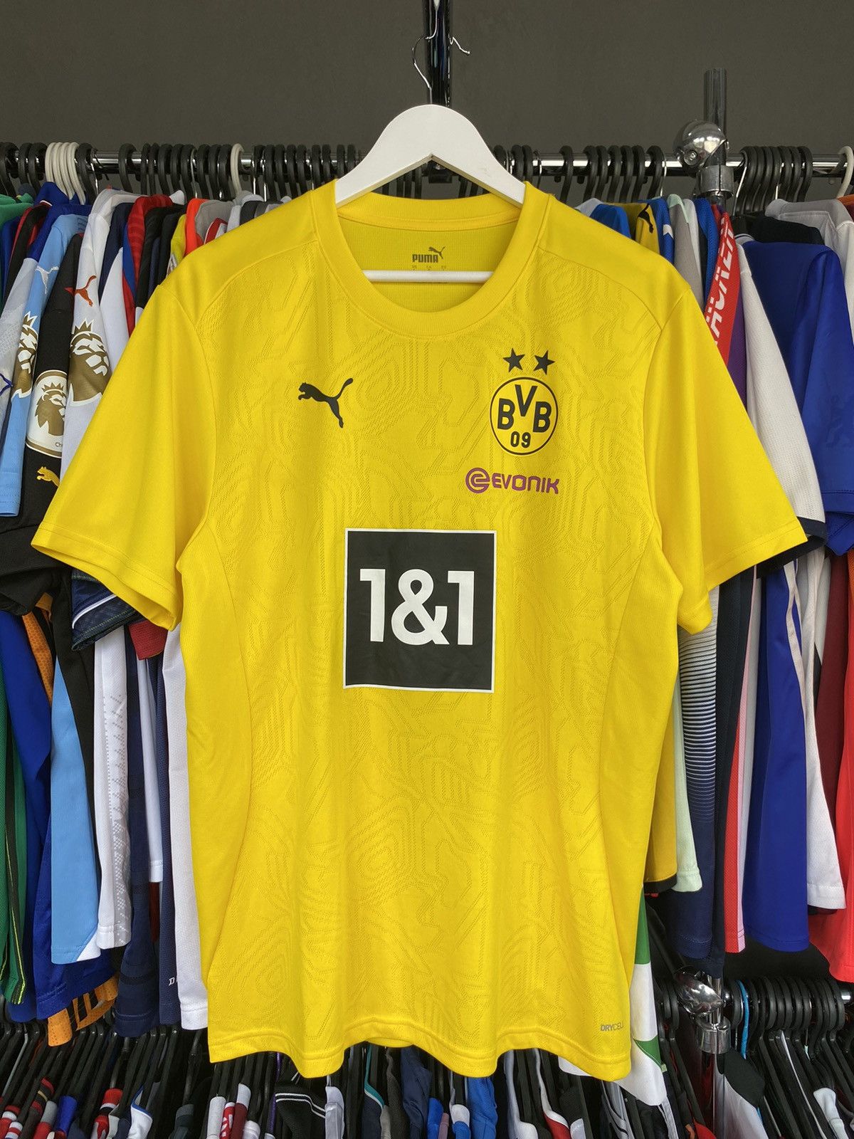 Nike 2016/17 PUMA BORUSSIA DORTMUND SOCCER FOOTBALL JERSEY SHIRT Size US L / EU 52-54 / 3 - 1 Thumbnail