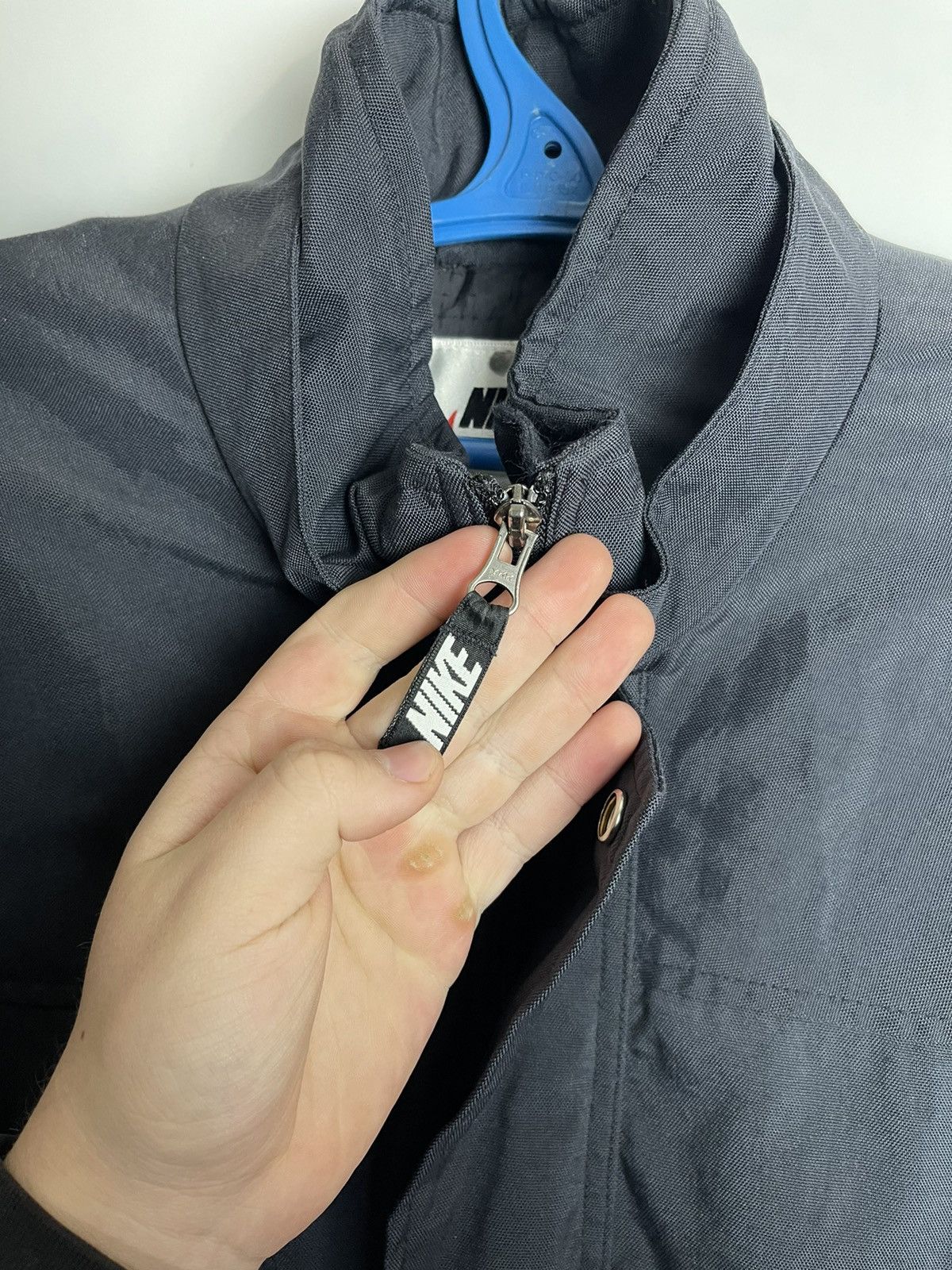 Vintage Rare 90's Vintage Nike Down Puffer Jacket Big Swoosh Logo Size US XL / EU 56 / 4 - 7 Thumbnail