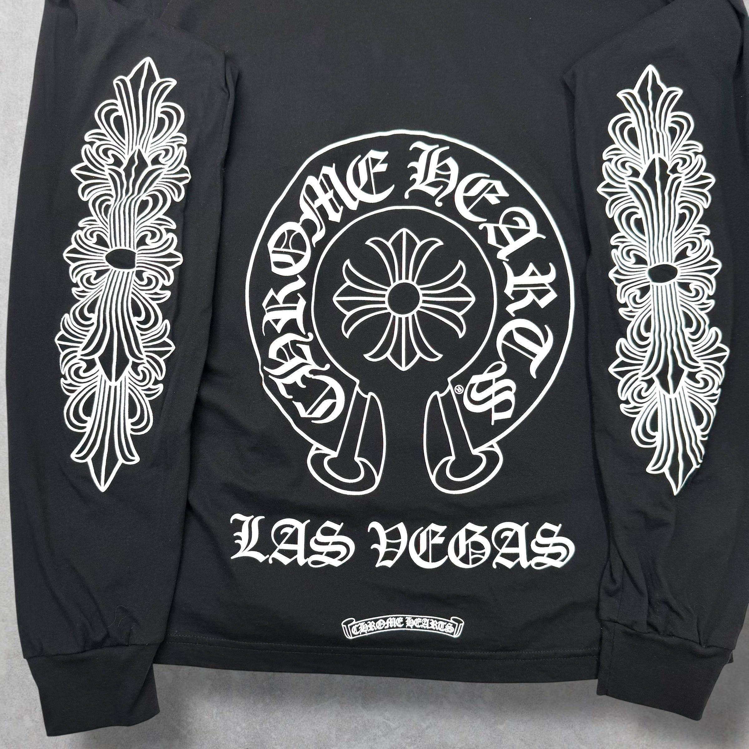 Chrome Hearts Chrome Hearts Las Vegas Horseshoe Floral L/S XL Size US XL / EU 56 / 4 - 5 Thumbnail