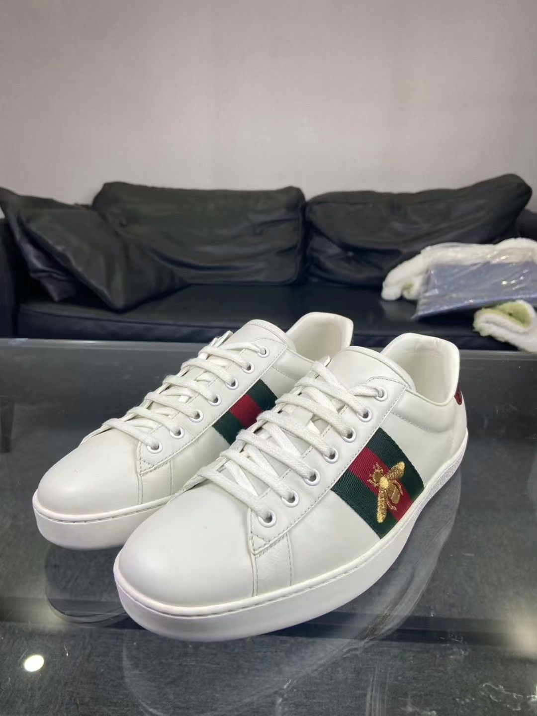 Gucci Gucci Lowtop Sneakers 10 Men Size US 10 / EU 43 - 1 Thumbnail