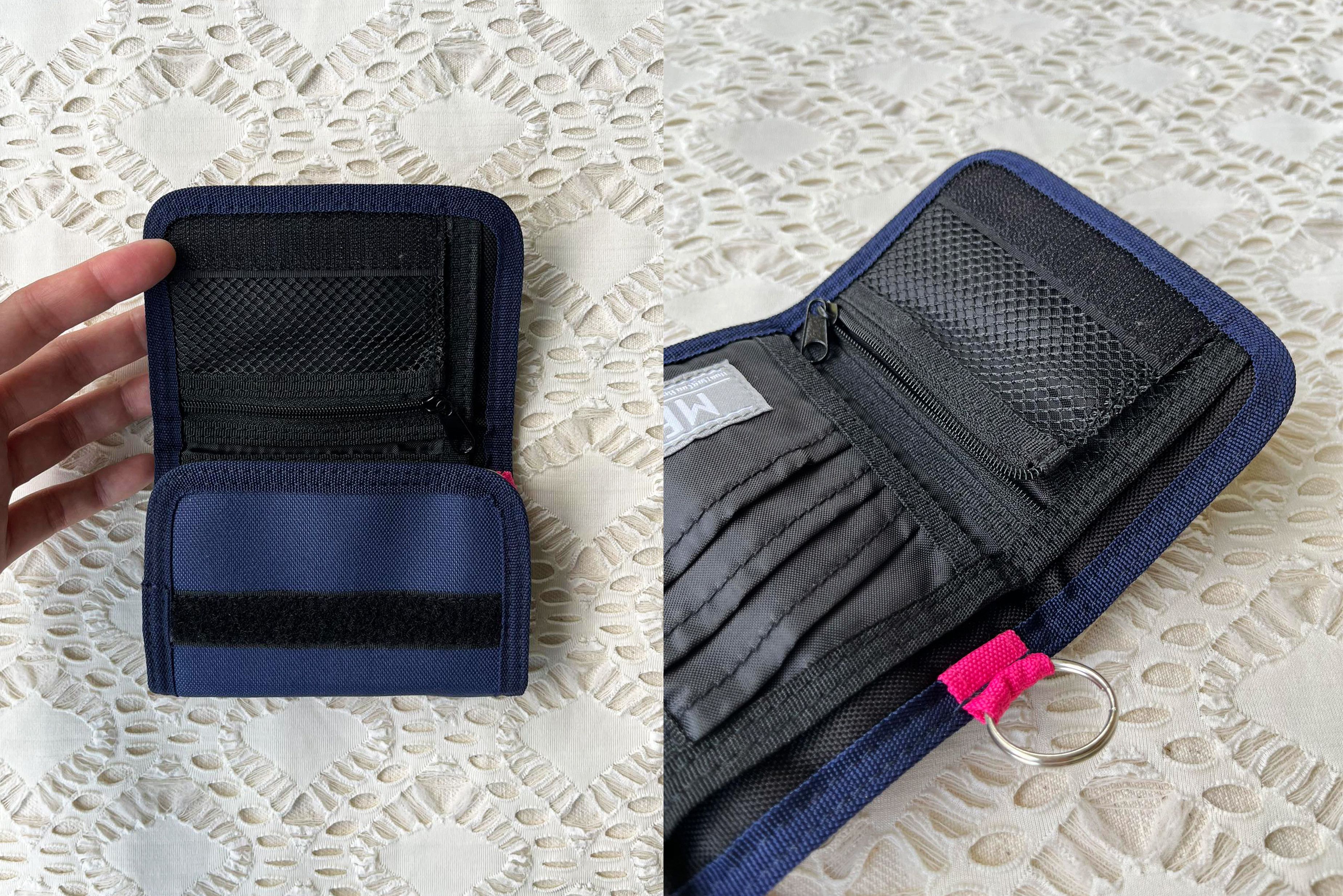 Vintage MEI Trifold wallet, velcro tape closure sporty style wallet Size ONE SIZE - 5 Thumbnail