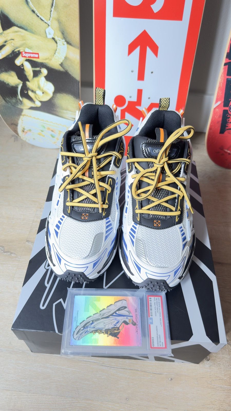 Off-White Be Right Back Sneaker Size US 10.5 / EU 43-44 - 2 Thumbnail