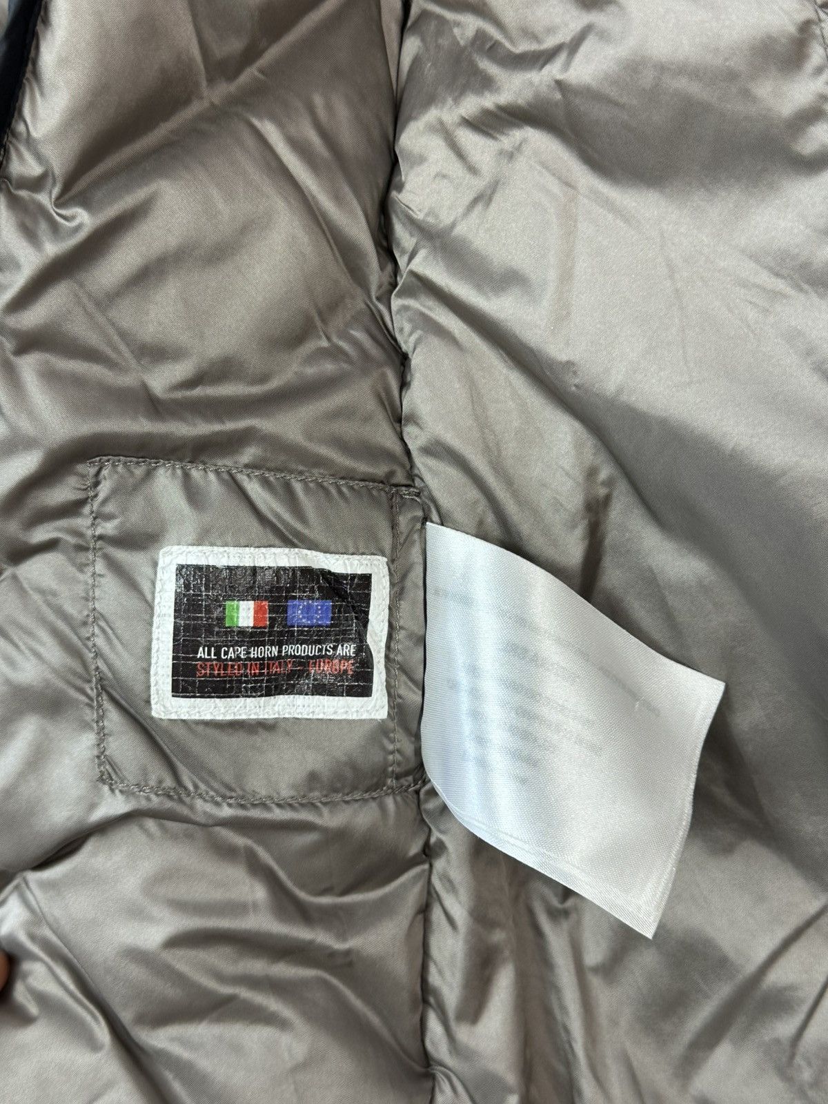 Other Cape Horn Quilted Black Puffer Down Wome’s Zip Jacket Size M / US 6-8 / IT 42-44 - 16 Thumbnail