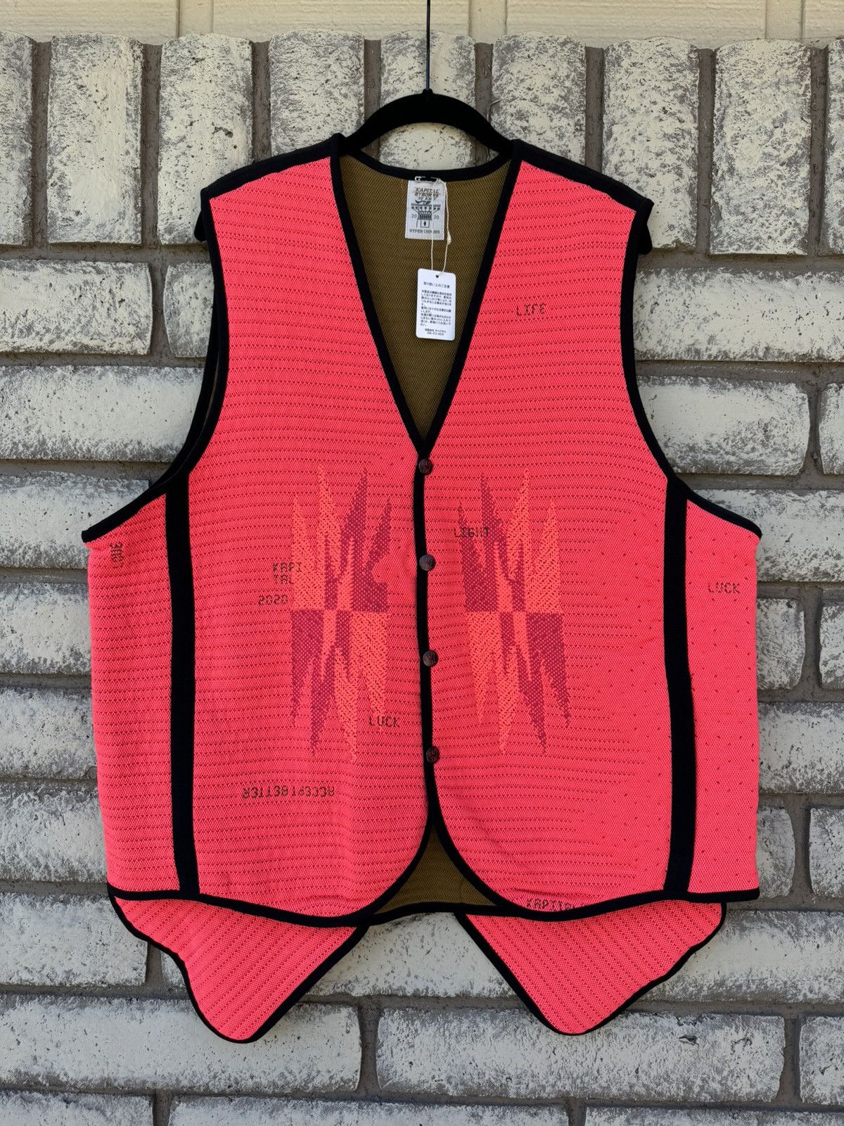 KAPITAL×BYBORRE 20AW 3Dニット ハイパー チマヨベスト 3 Byborre