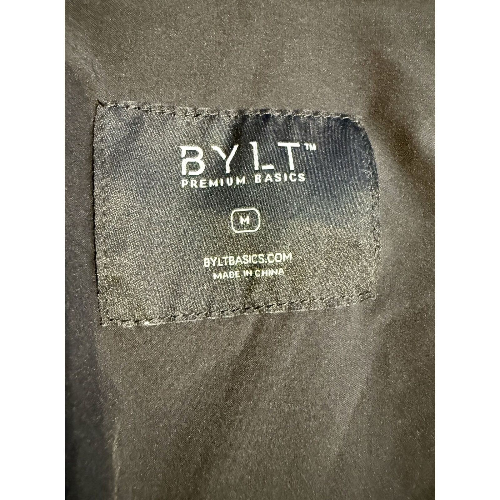 Asics BYLT Basics Commuter Jacket Mens M Black Stretch Tech Minimalist Snap Front Size US M / EU 48-50 / 2 - 6 Thumbnail