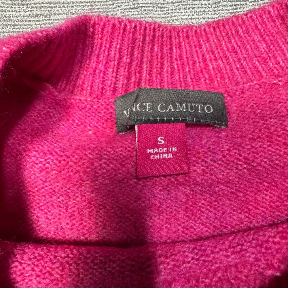 Vince Camuto NWT New Vince Camuto Pink Center Seam Crewneck Sweater Size Size S / US 4 / IT 40 - 5 Thumbnail
