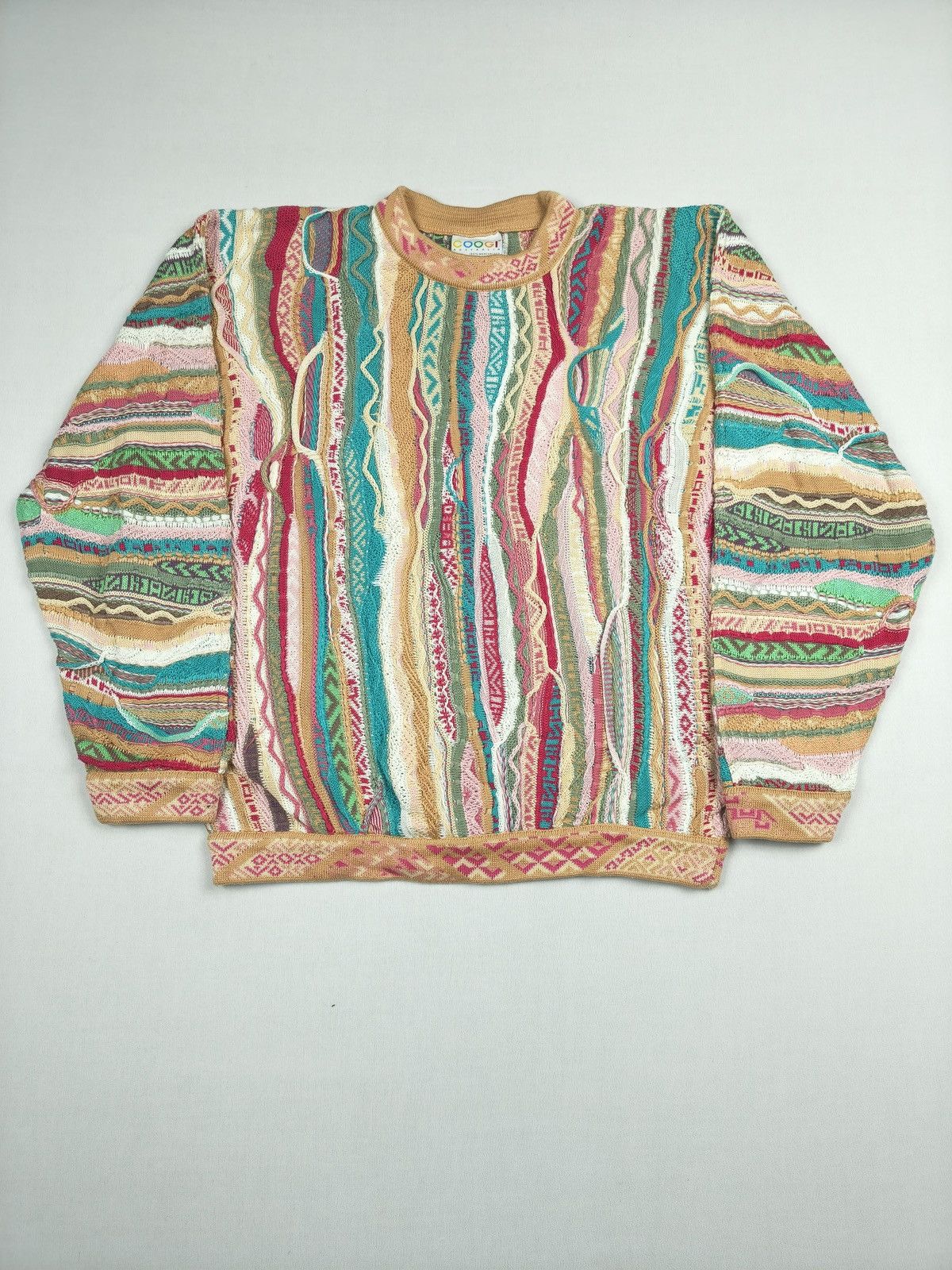 Coogi Coogi Candy Stripe Knit Australia (051) 🍭 Size US M / EU 48-50 / 2 - 1 Thumbnail