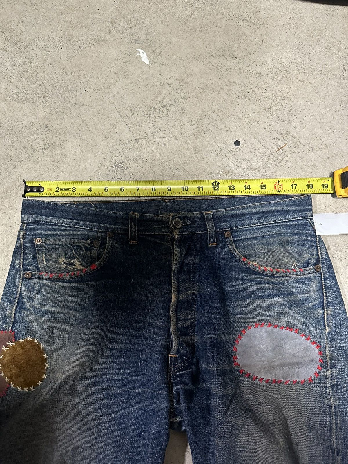 Levi's Vintage Levi’s 70s Single Selvedge Denim Jeans 36 x 30 Size US 36 / EU 52 - 22 Thumbnail