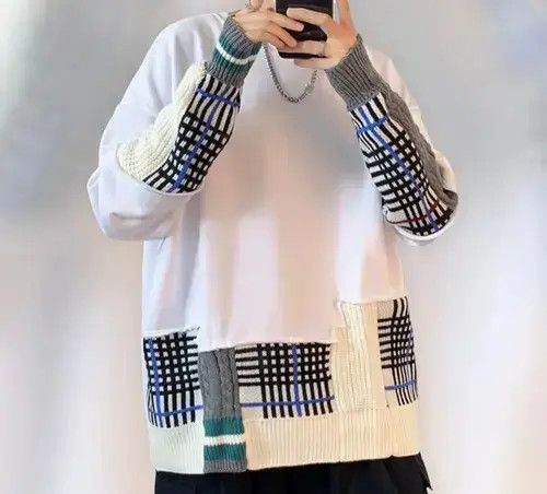 Japanese Brand New AW21 Bandana Kerchief Vintage Style Cardigan Knitwear Size US L / EU 52-54 / 3 - 2 Thumbnail