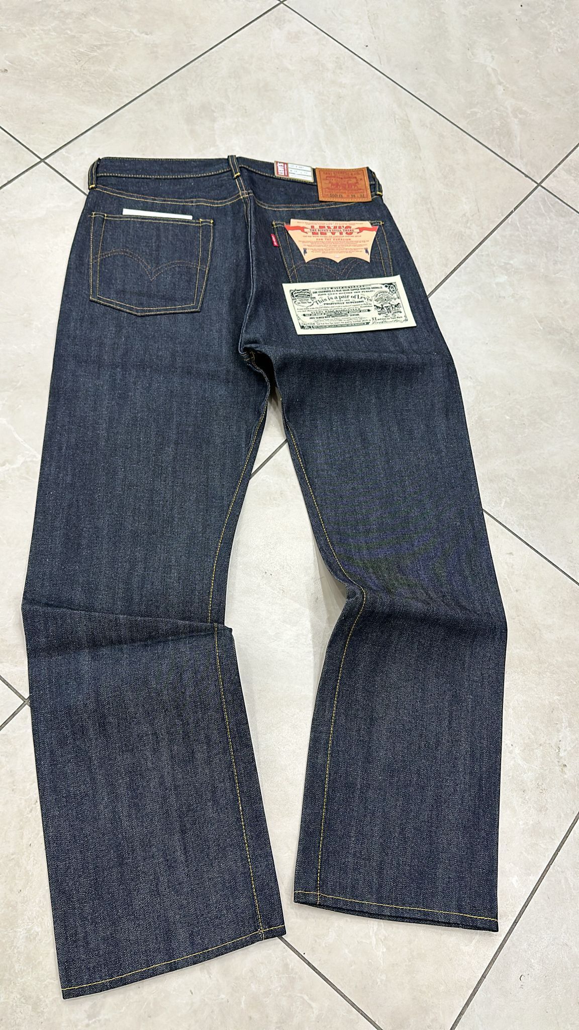 Levi's Vintage Clothing LVC Levi's Vintage Clothing 1944 S501 Perfect Imperfections Size US 36 / EU 52 - 2 Thumbnail