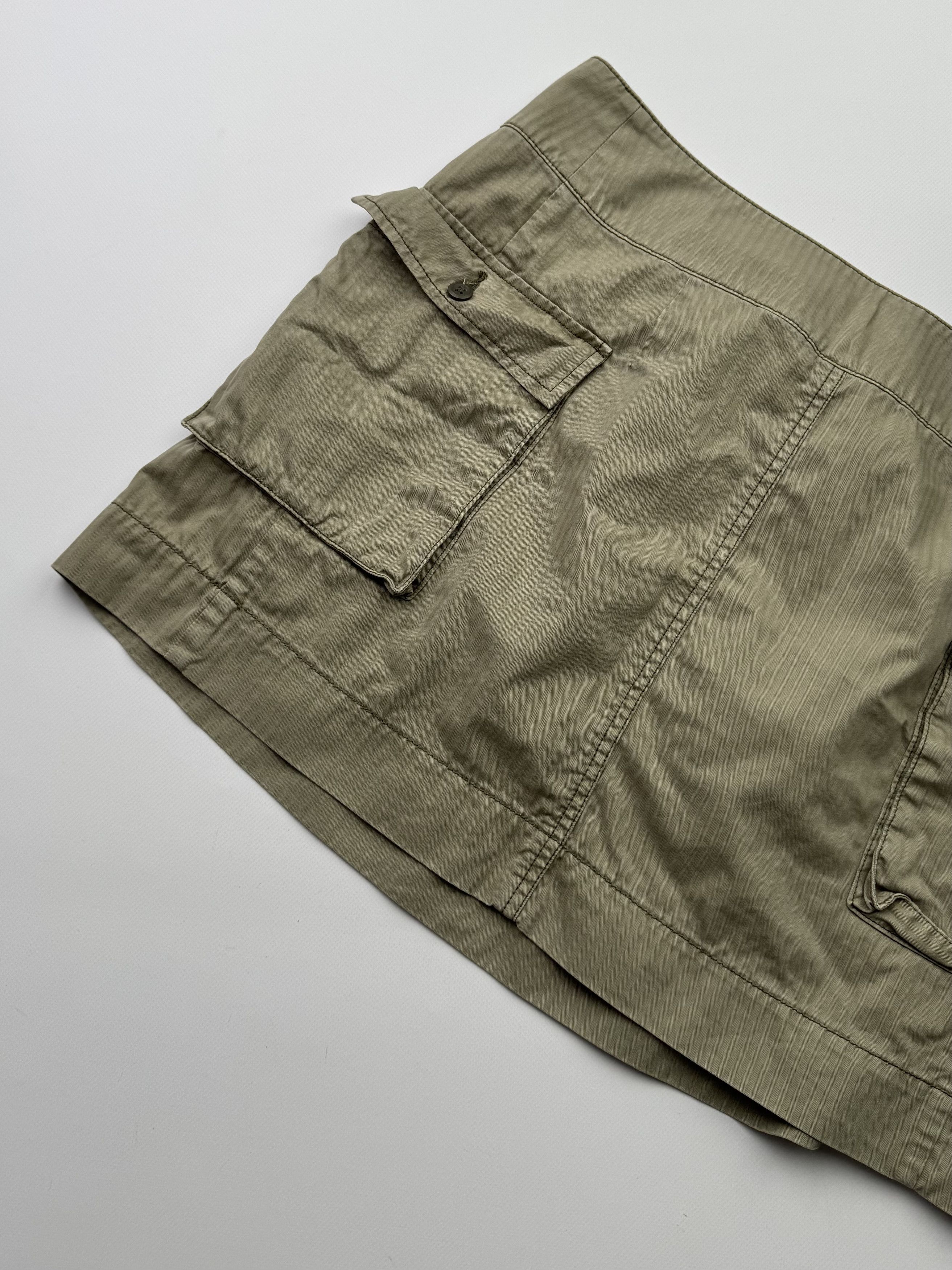 Polo Ralph Lauren Polo Jeans Company Vintage Cargo Mini Skirt (145) Size 29" - 9 Thumbnail