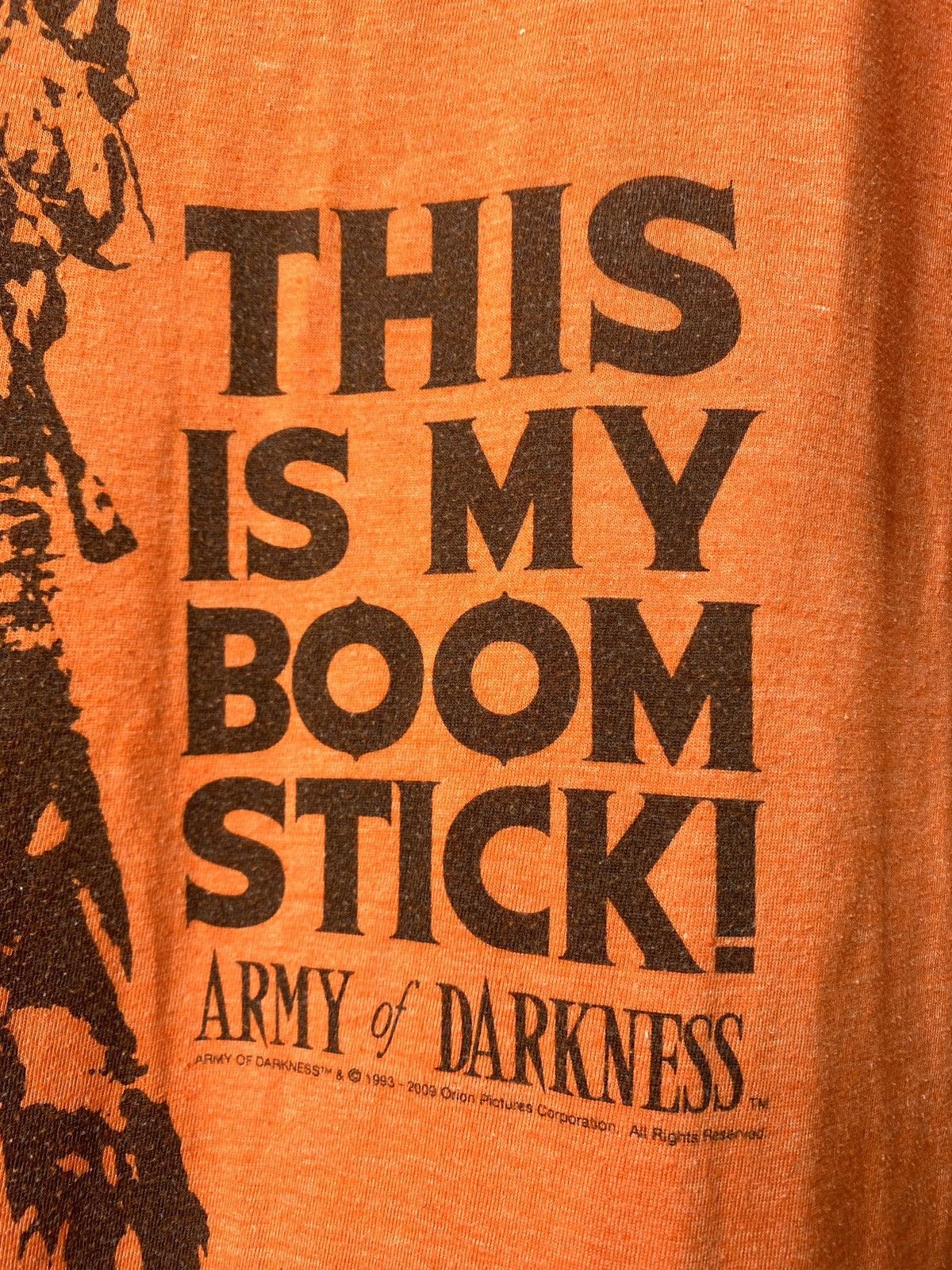 Vintage Vintage 2009 Army Of Darkness Horror Movie T Shirt Size US M / EU 48-50 / 2 - 3 Thumbnail