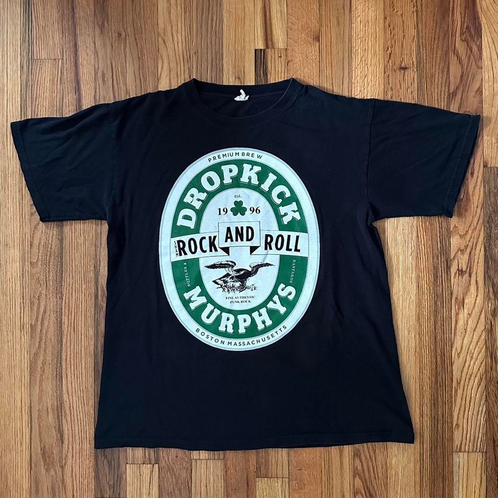 Anvil Vintage Dropkick Murphy Band Tee Shamrock And Roll Punk M Size US M / EU 48-50 / 2 - 1 Thumbnail