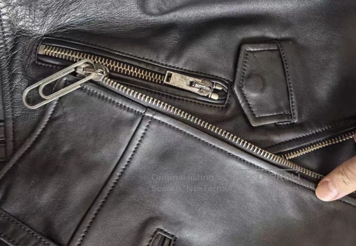 Off-White Off White leather jacket wxx. Size US L / EU 52-54 / 3 - 4 Thumbnail