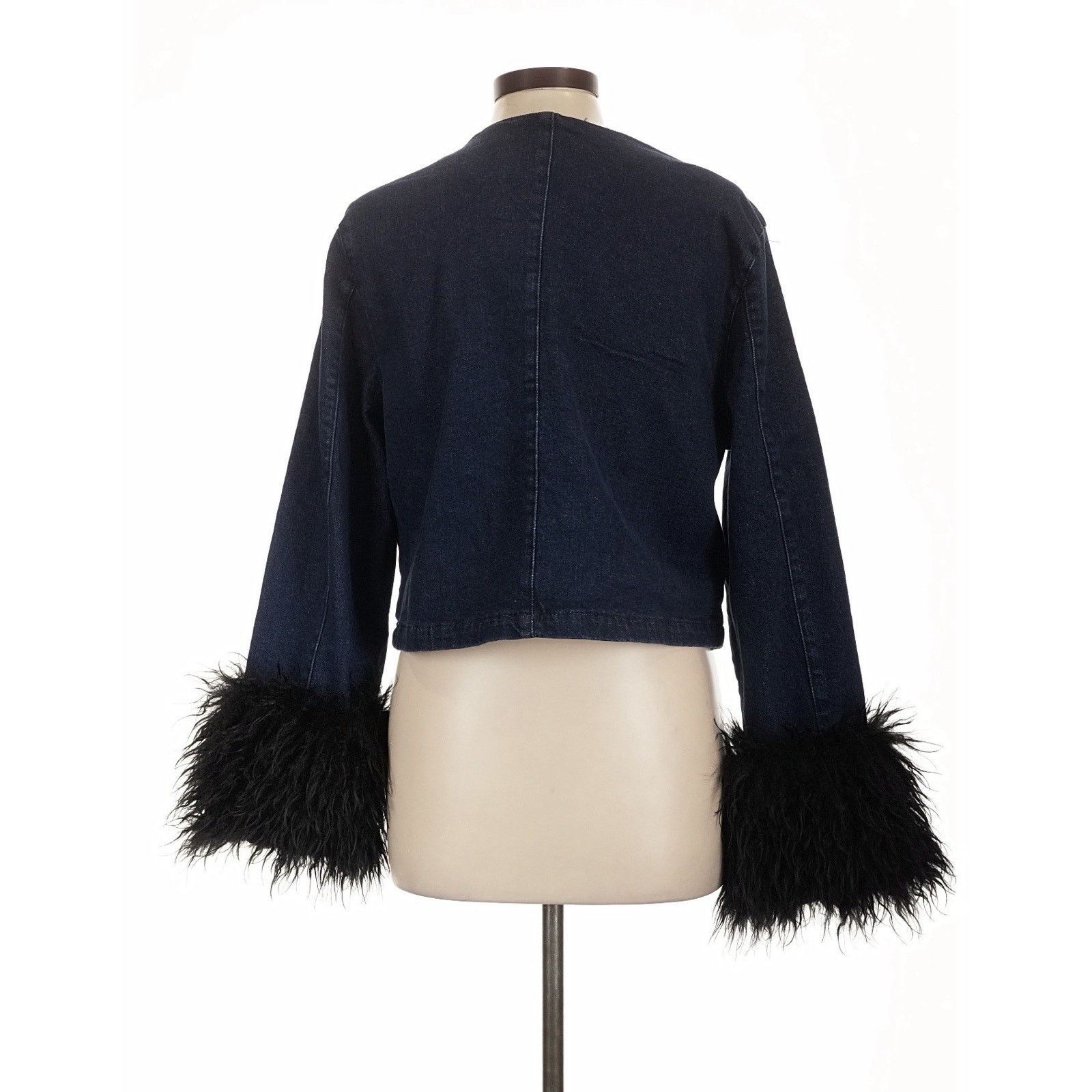 Other Tt Studios KIMMY JACKET PLUS Denim Fur Cuffs L Size L / US 10 / IT 46 - 3 Thumbnail