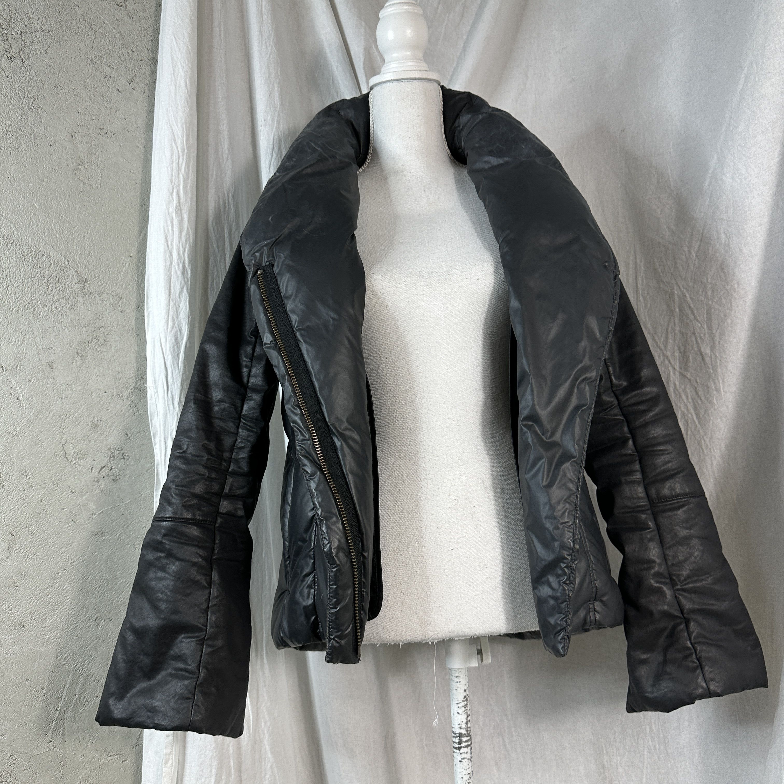 Helmut Lang × Vintage Vintage Helmut Lang Hybrid Puffer Jacket Size M / US 6-8 / IT 42-44 - 7 Thumbnail