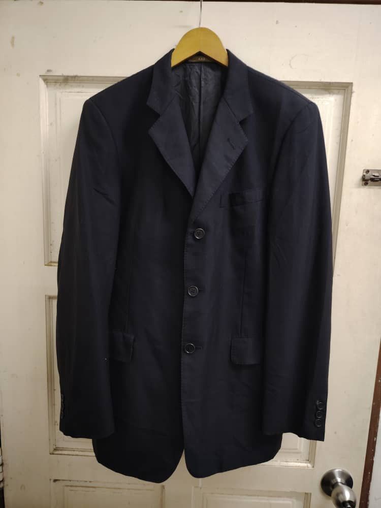 Yohji Yamamoto A.A.R Yohji Design Studio Blazer Jacket Size 44R - 1 Thumbnail