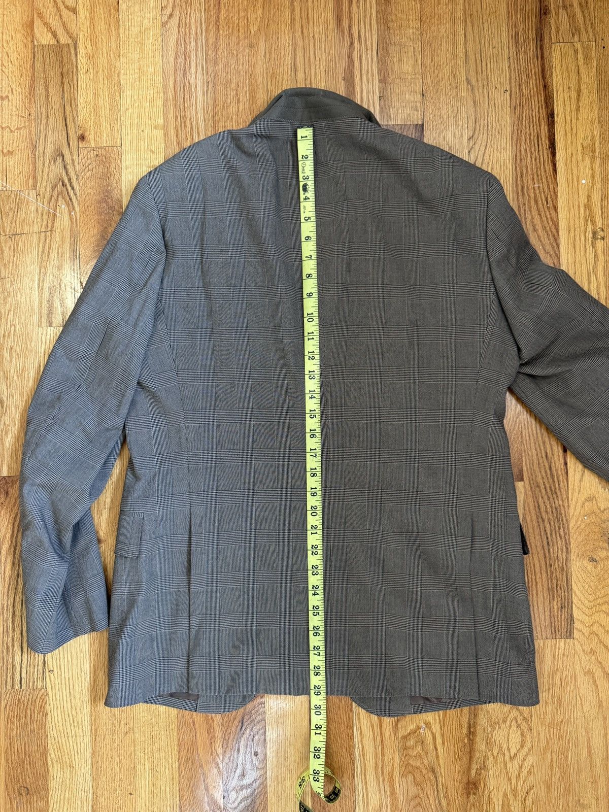 Polo Ralph Lauren Polo Ralph Lauren 40R Brown/Tan Check Sports Jacket Size 40R - 7 Thumbnail