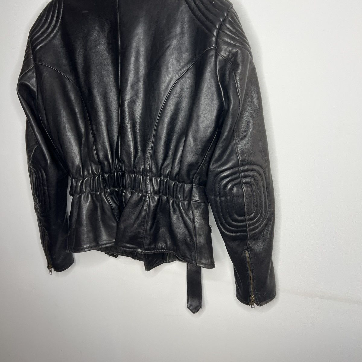 Vintage Moto Vintage Racing Leather Jacket Ramones Biker 90s Punk Size US L / EU 52-54 / 3 - 7 Thumbnail