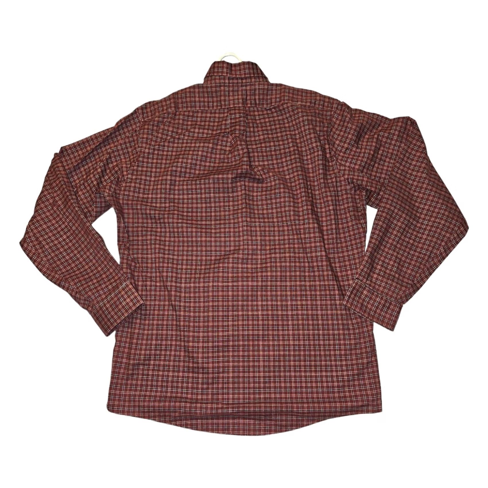 Eddie Bauer Eddie Bauer Button-Down Long Sleeve Men's M Red Check Shirt Size US M / EU 48-50 / 2 - 6 Thumbnail