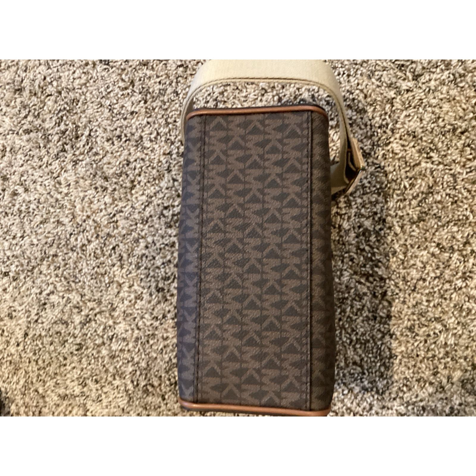 Michael Kors Michael Kors ES Duffle Travel - Leather/Coated Canvas Size ONE SIZE - 6 Thumbnail