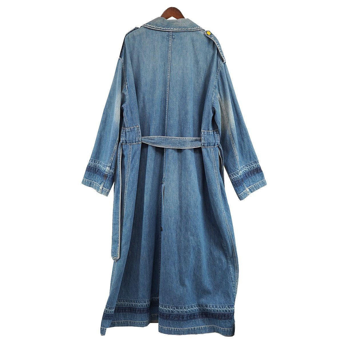 Kapital KOUNTRY 11.5OZ DENIM DRAGGING COAT Denim Court Size US S / EU 44-46 / 1 - 2 Thumbnail