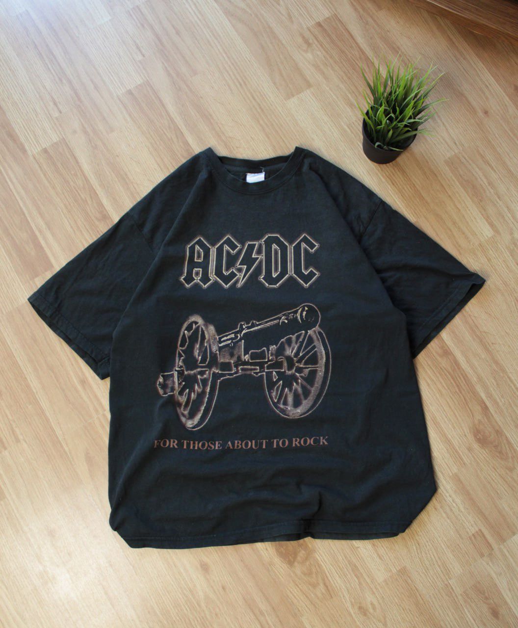 Band Tees 🔥 Vintage 1999 AC/DC For Those About to Rock T-Shirt Tour Size US XL / EU 56 / 4 - 1 Thumbnail