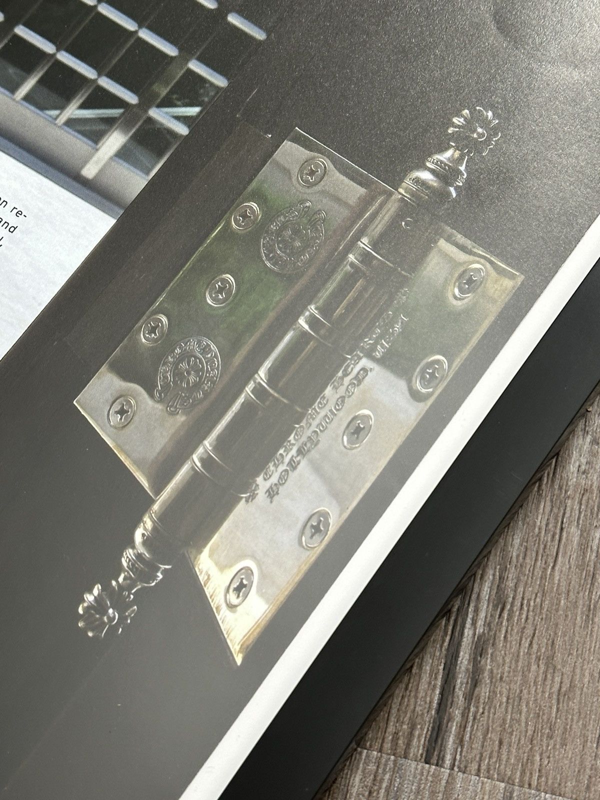 Chrome Hearts 🖤Chrome Hearts🖤 Hinge 9x12 Framed Poster Size ONE SIZE - 5 Thumbnail
