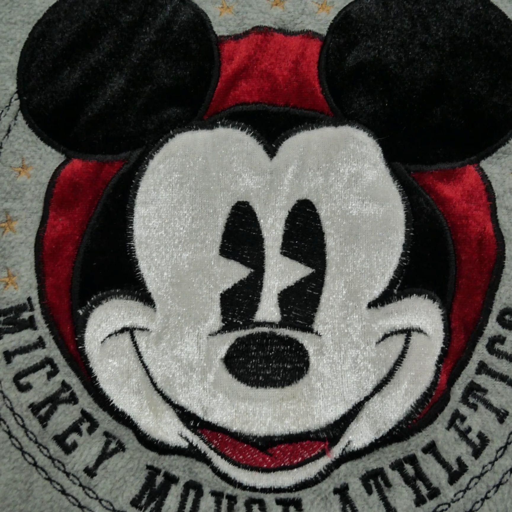 Disney VINTAGE Disney Mickey Mouse Hoodie Womens 2X Grey Fleece Pullover Pullover casual logo 90s Womens Size XXL / US 16-18 / IT 52-54 - 3 Thumbnail