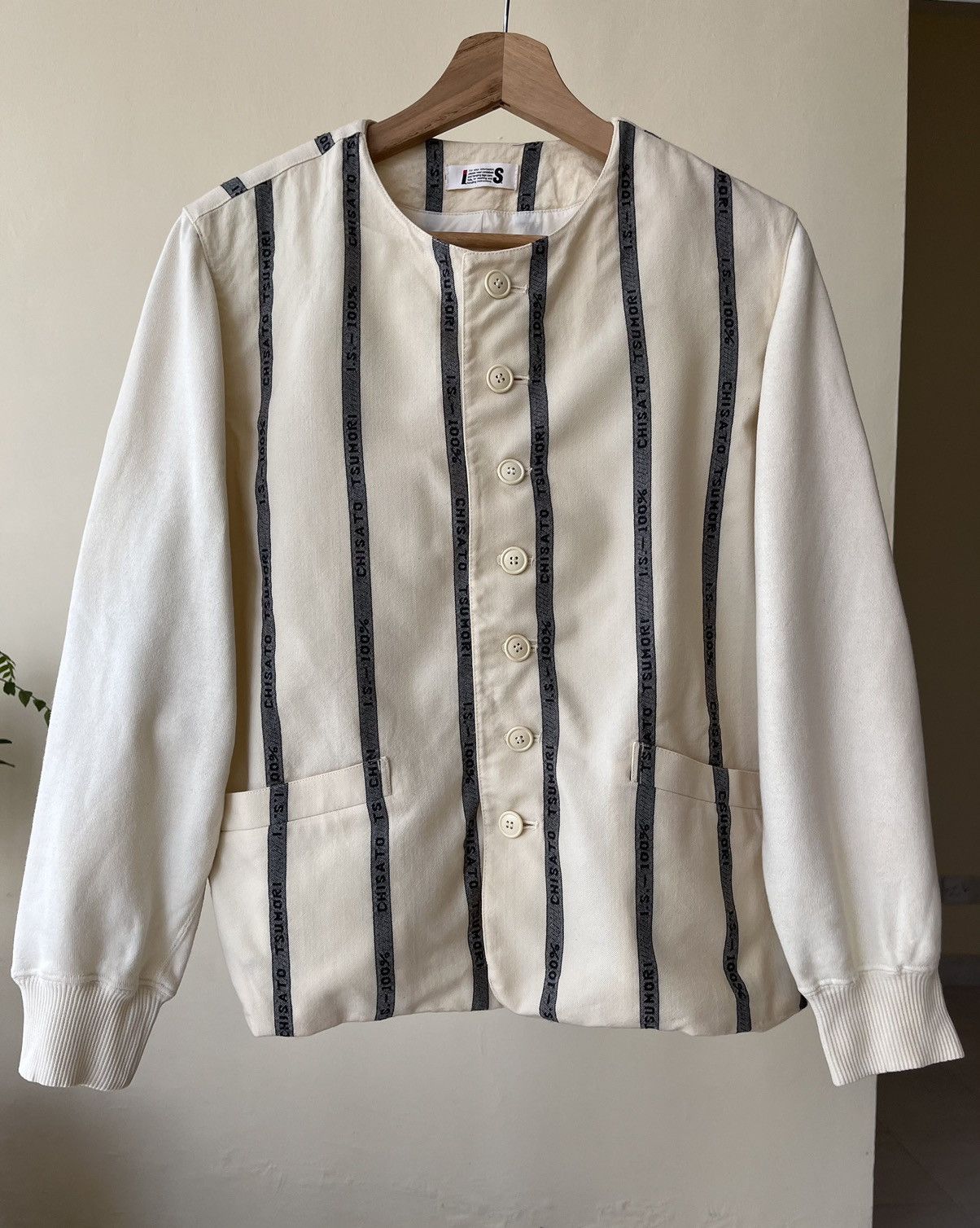 Issey Miyake × Tsumori Chisato Issey Miyake Tsumori Chisato Wording Blazer Size M / US 6-8 / IT 42-44 - 2 Thumbnail