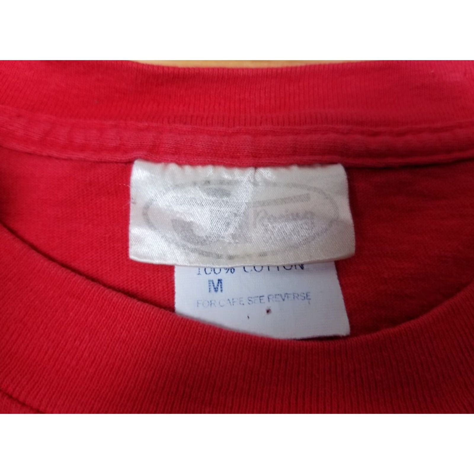 Vintage VINTAGE 80' MOTOCROSS JT RACING RED LONG SLEEVE T-SHIRT SZ MEDIUM Mens Shirt M Red Vintage Retro USA Size US M / EU 48-50 / 2 - 6 Thumbnail