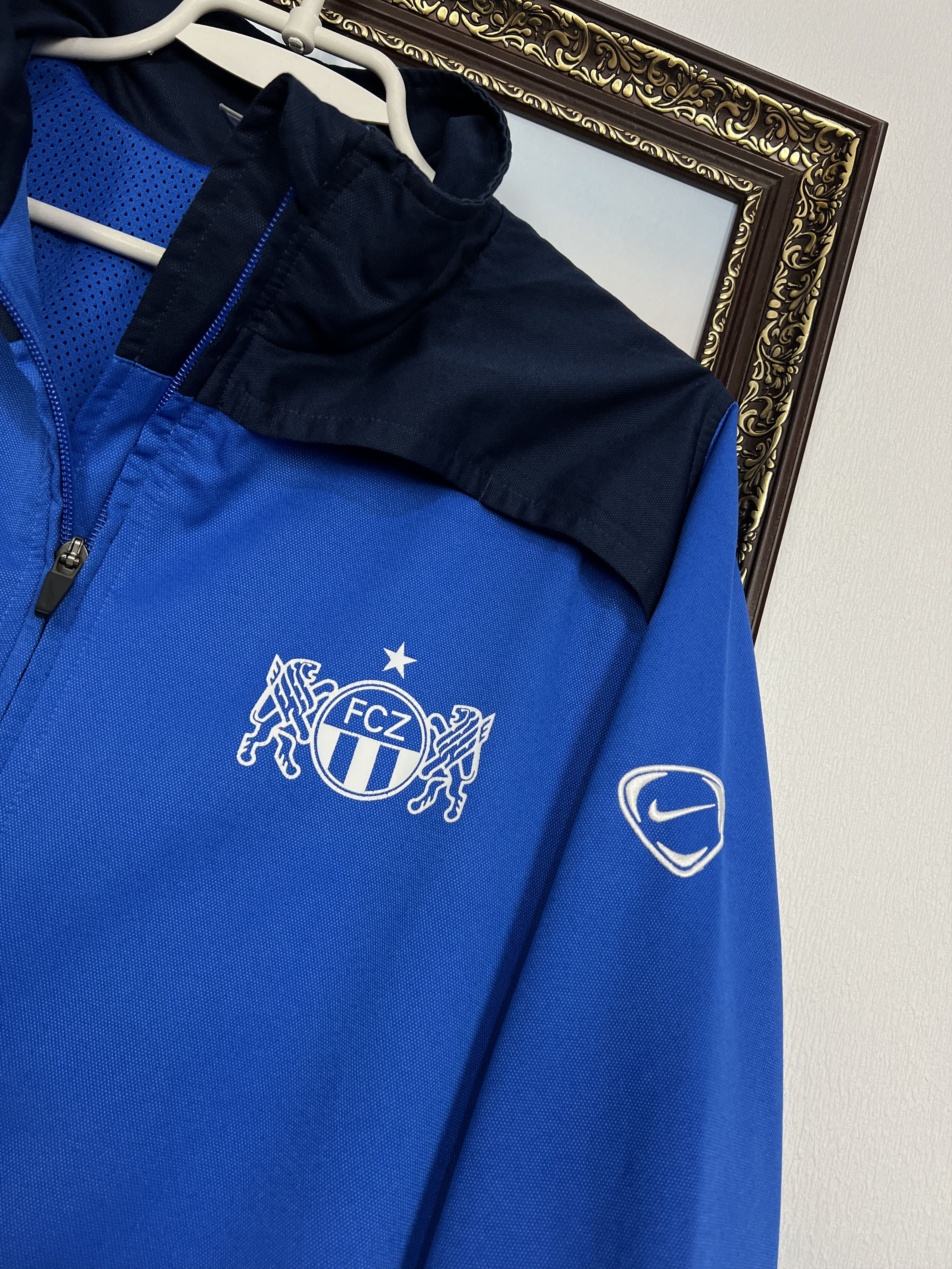 Nike Vintage Zurich Football Jacket Soccer Track Top Zip Rare Size US M / EU 48-50 / 2 - 4 Thumbnail