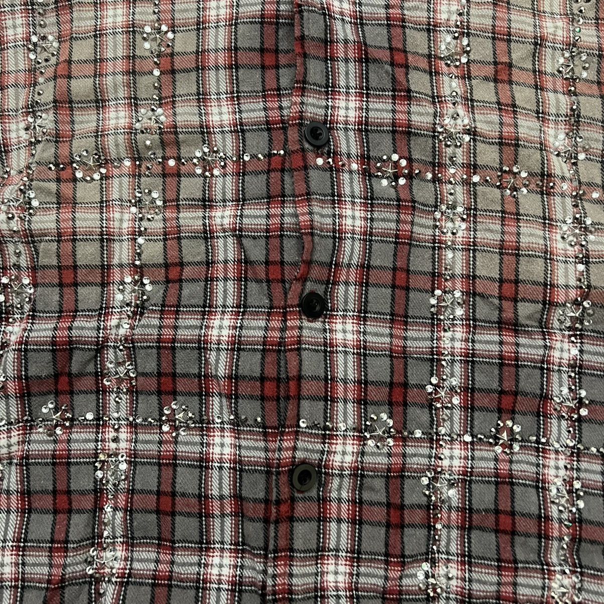 Vale Vale Forever Valley Dreams Rhinestone Flannel Redwood Size US L / EU 52-54 / 3 - 7 Thumbnail