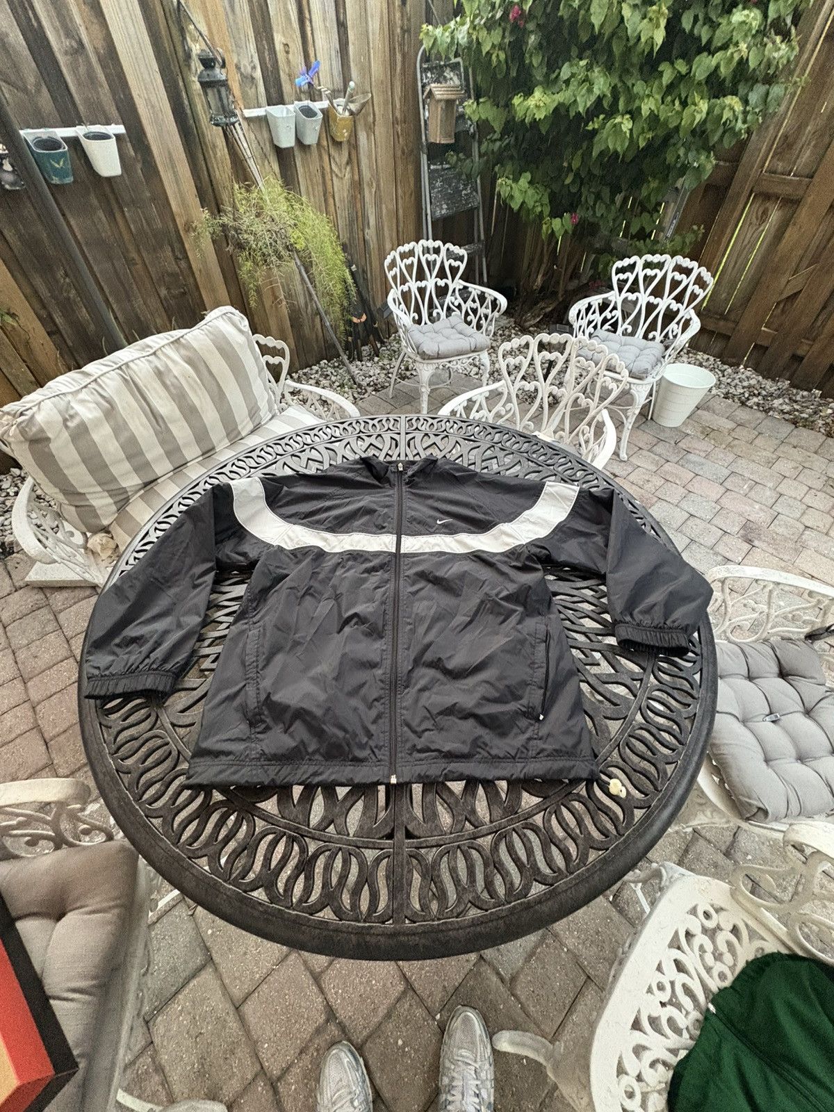 Nike Nike vintage windbreaker Size US L / EU 52-54 / 3 - 1 Thumbnail