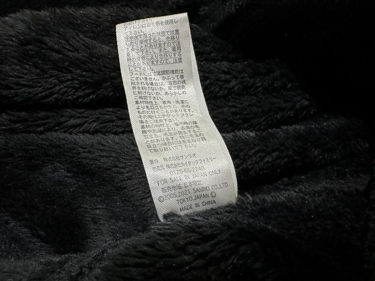 Japanese Brand 🔥Sick Y2K Kuromi Devil Ear Hood Velvet Coat Long Cardigan Size US L / EU 52-54 / 3 - 7 Thumbnail
