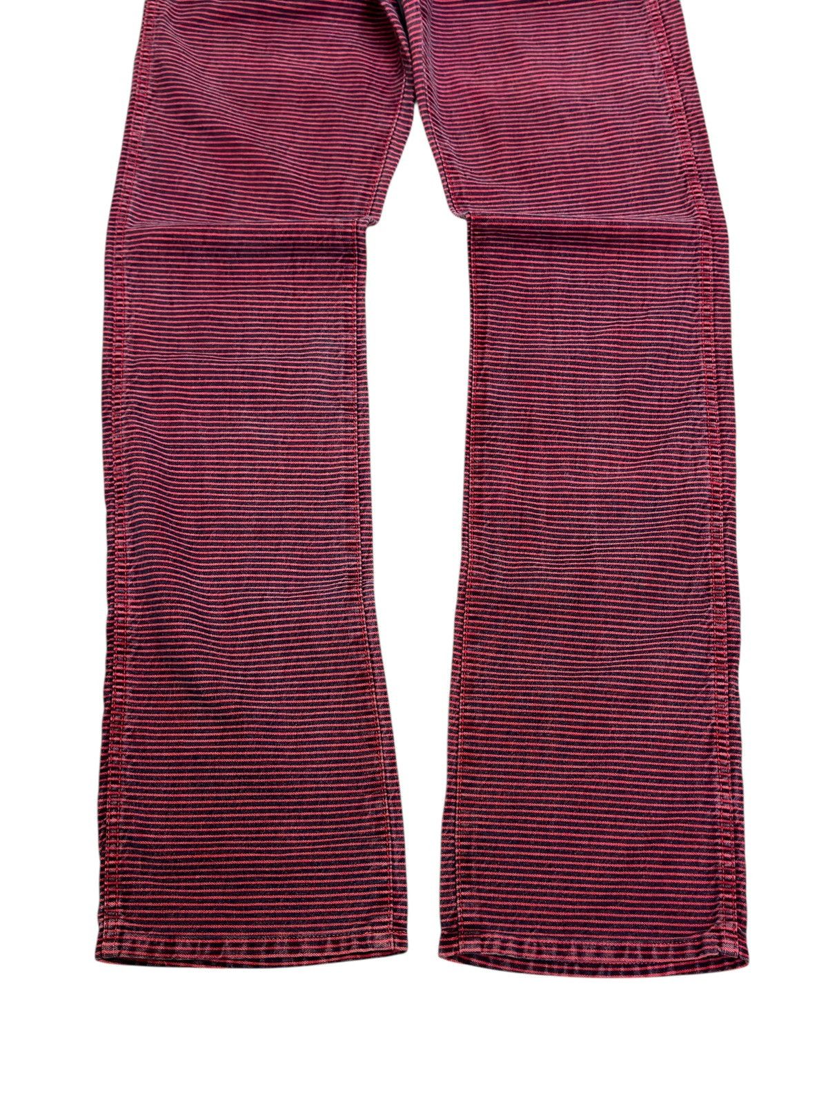 Johnbull John Bull Red Striped Pants Vintage Japanese Straight Fit Size US 30 / EU 46 - 6 Thumbnail