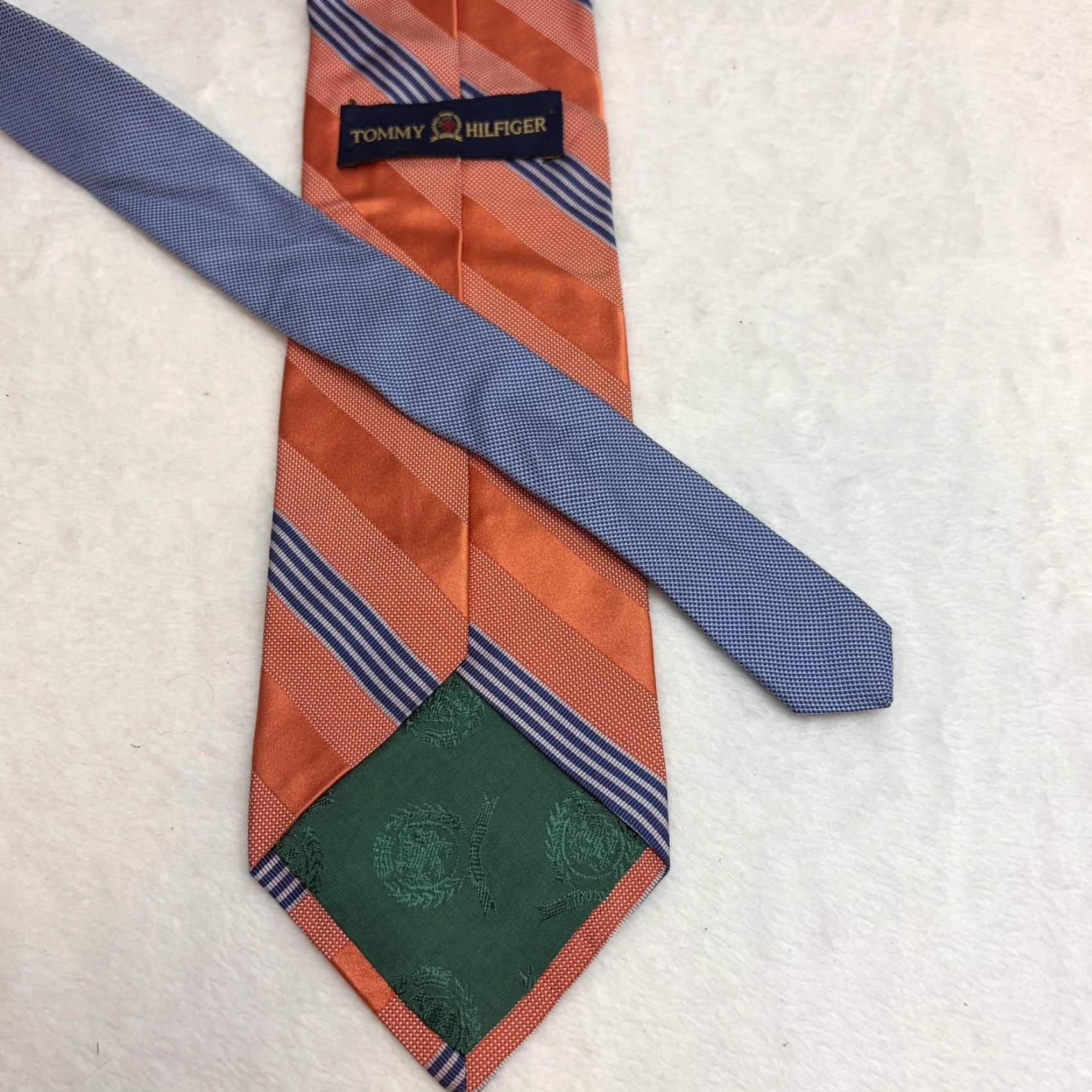Tommy Hilfiger Tommy Hilfiger Tie Lot Of 2 Mens One Size Multicolor Silk Striped Neckties Size ONE SIZE - 4 Thumbnail