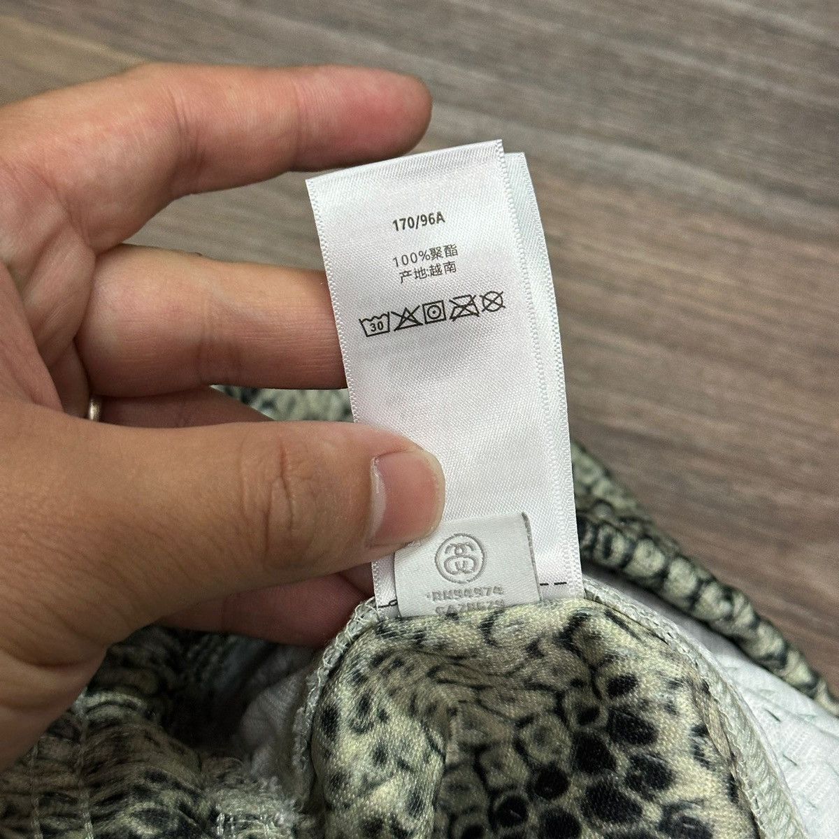 Stussy STUSSY BASIC SNAKE MESH SHORT - BONE Size US 32 / EU 48 - 8 Thumbnail