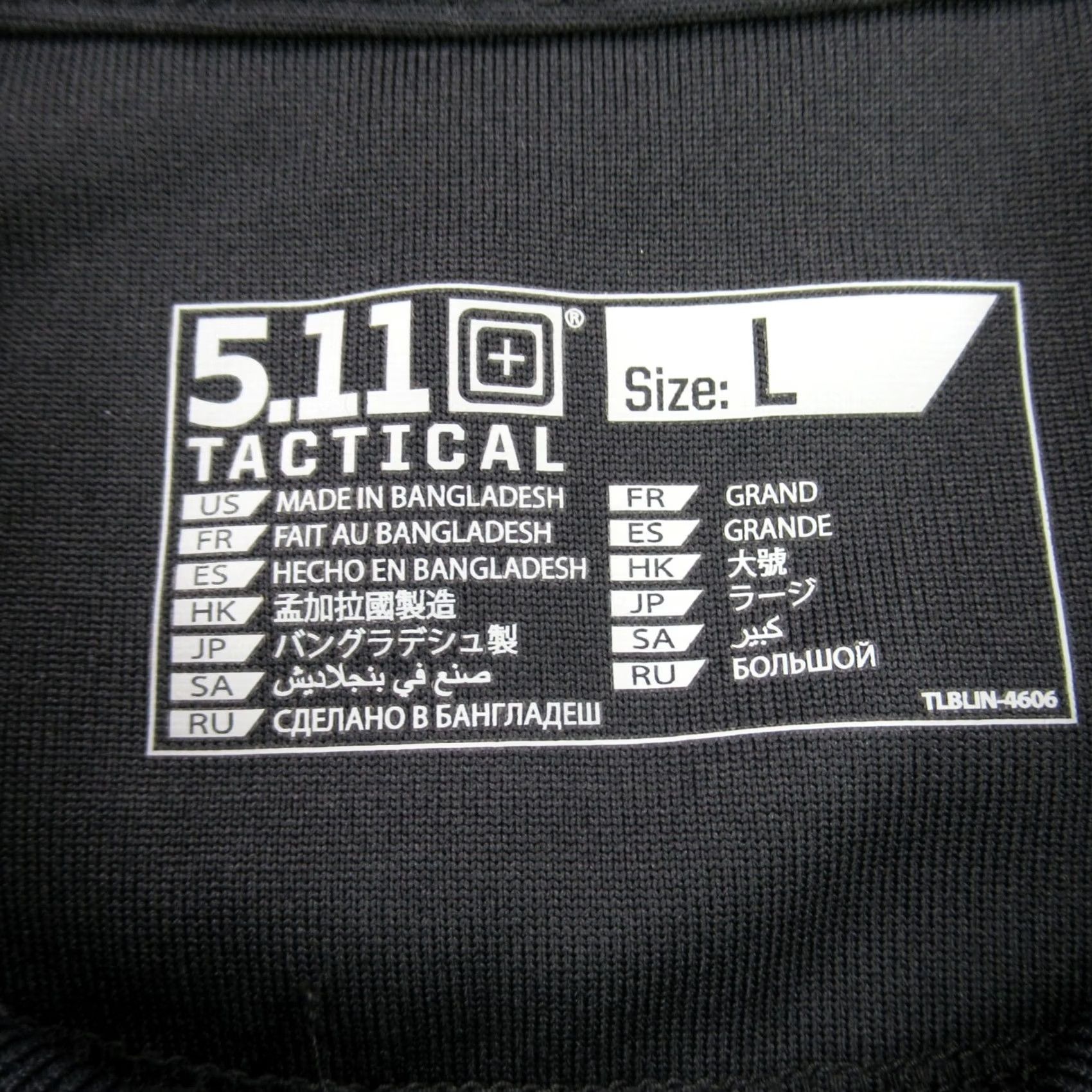 Vintage 5.11 Shirt Mens Large Short Sleeve Black Polo Rugby Golf E9 Logo Casual Polo Shirt Size US L / EU 52-54 / 3 - 2 Thumbnail