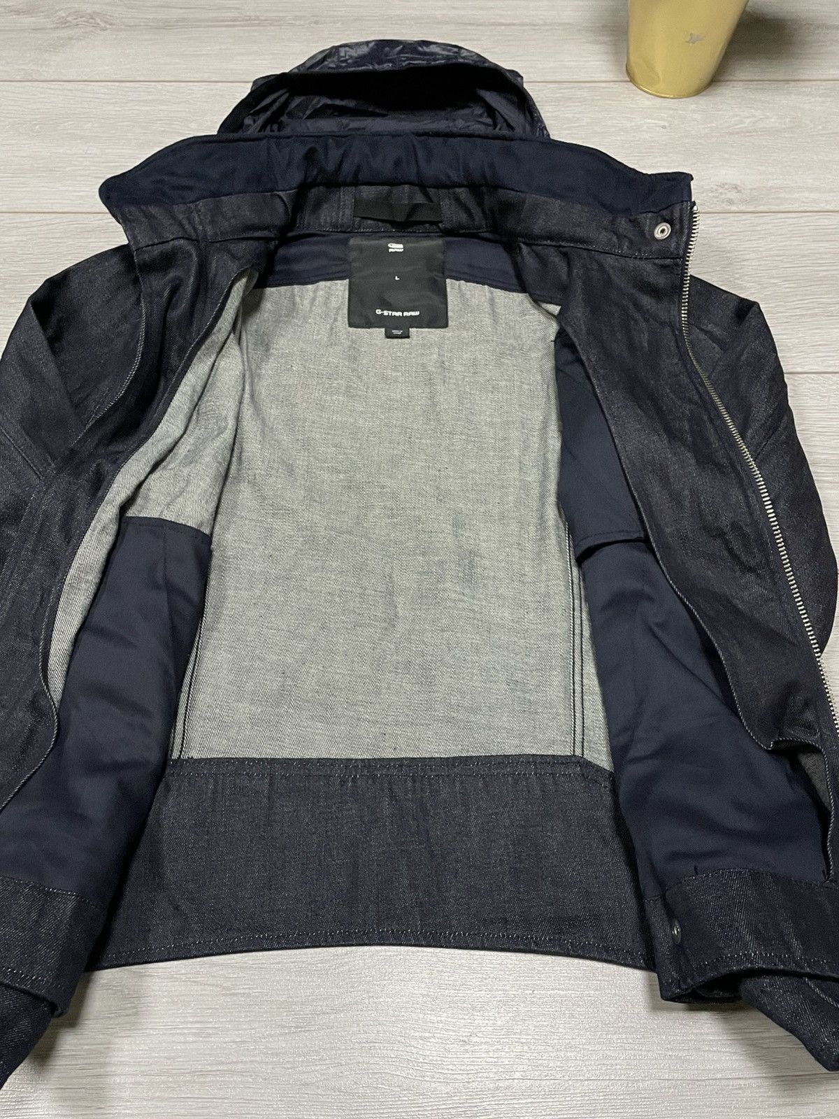 G-Star G star zippers heavy weight denim jacket Size US L / EU 52-54 / 3 - 6 Thumbnail
