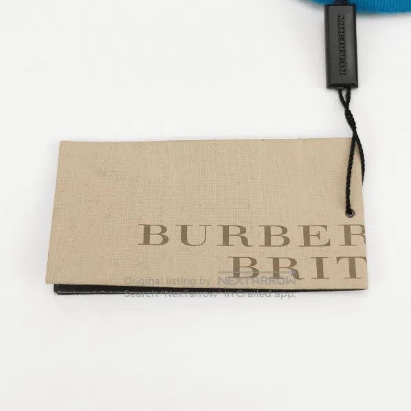 Burberry Burberry Brit Cotton Casual Long Pants in Blue . Size US 26 / EU 42 - 4 Thumbnail